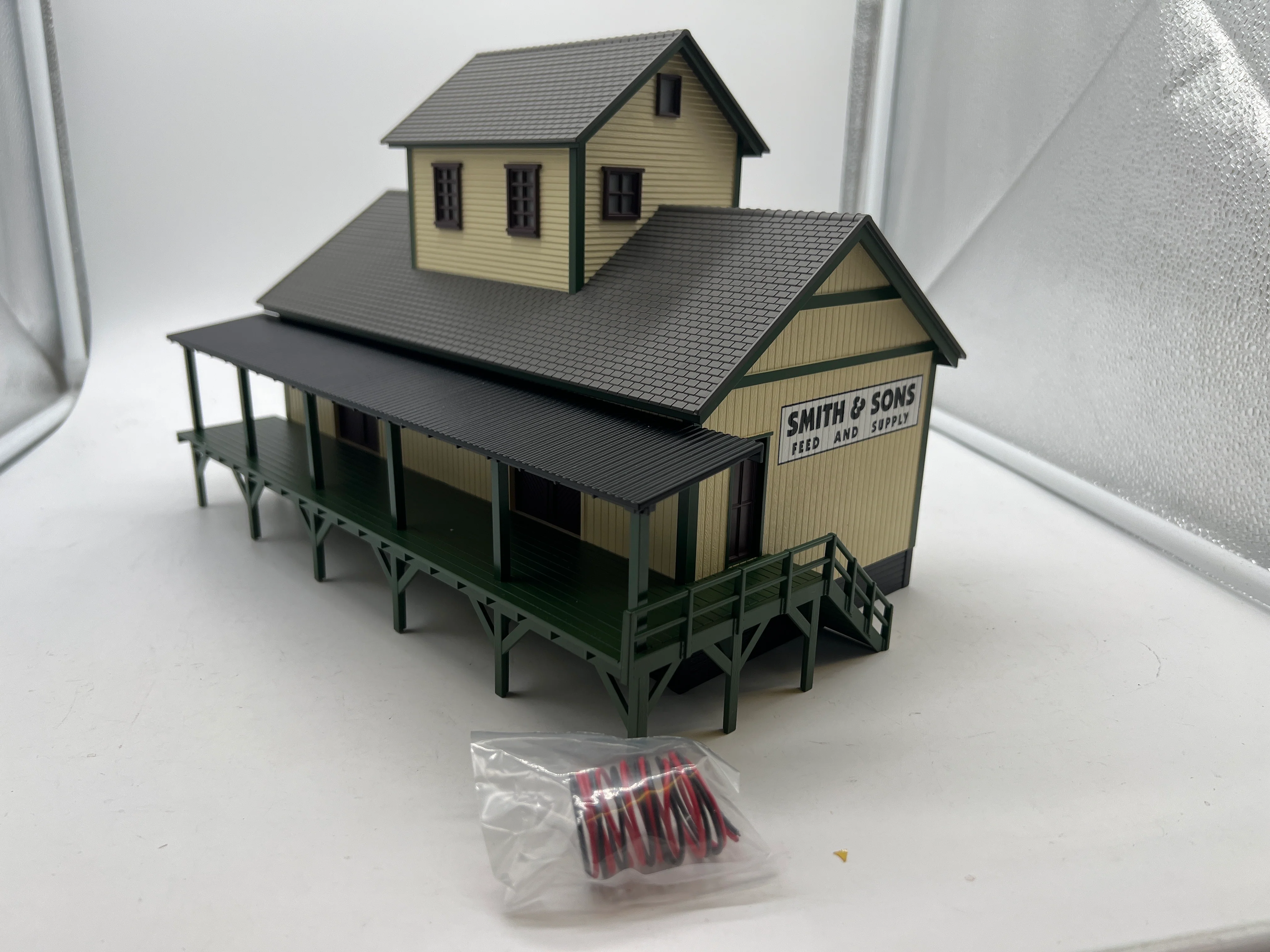 MTH Railking 30-90158 Smith & Sons Dry Goods Transfer Warehouse O SCALE NEW - Image 3