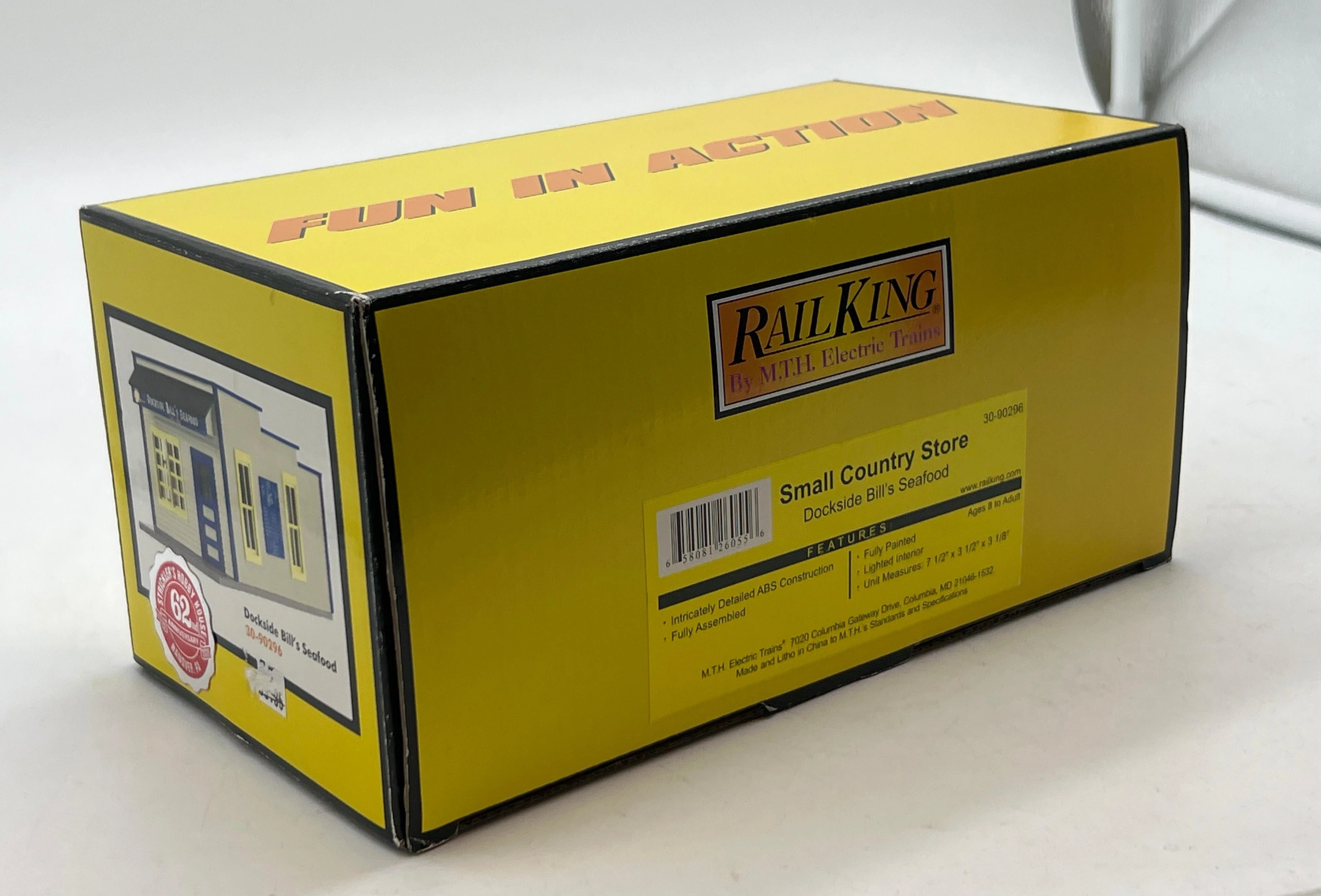 MTH Railking 30-90296 Dockside Bill's Seafood Small Country Store O SCALE NEW - Image 3