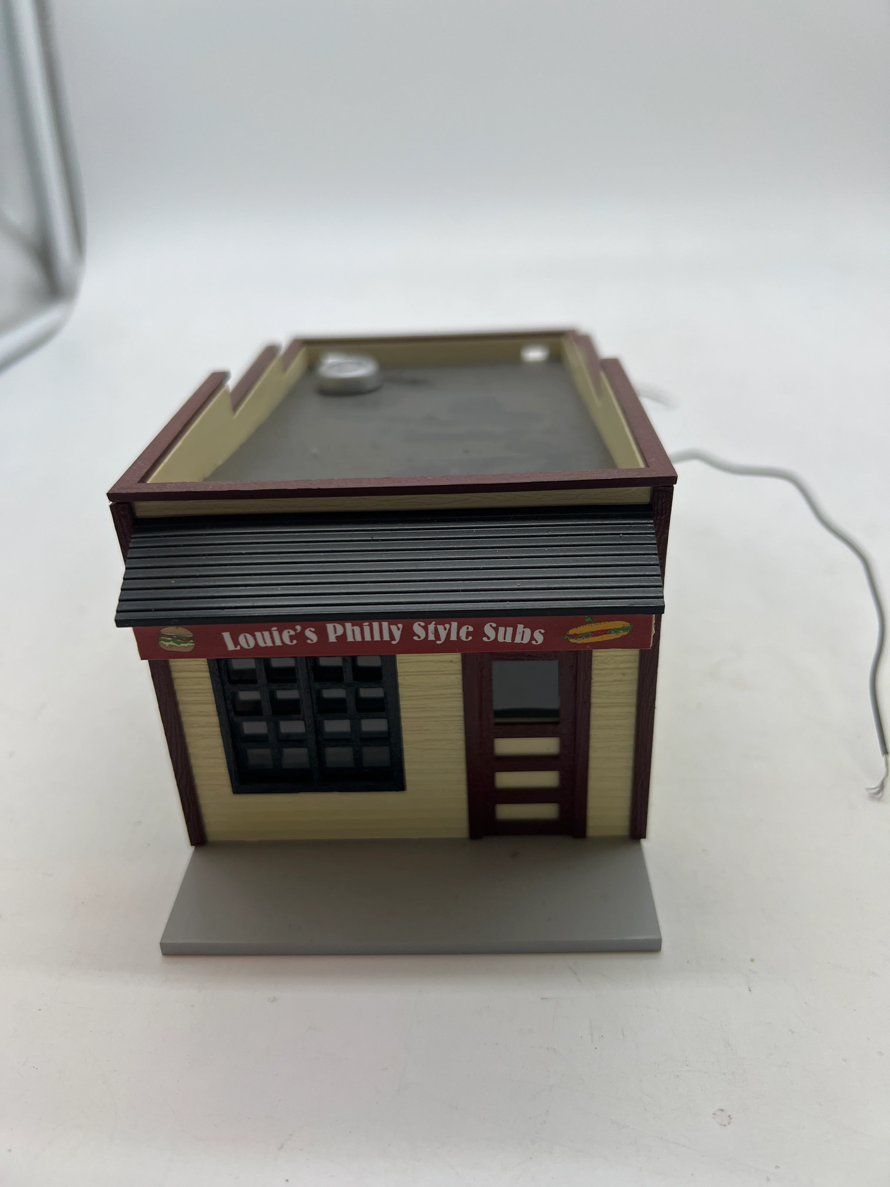 MTH RailKing 30-90297 Small Country Store Louie's Philly Style Subs Shop O SCALE Used Excellent