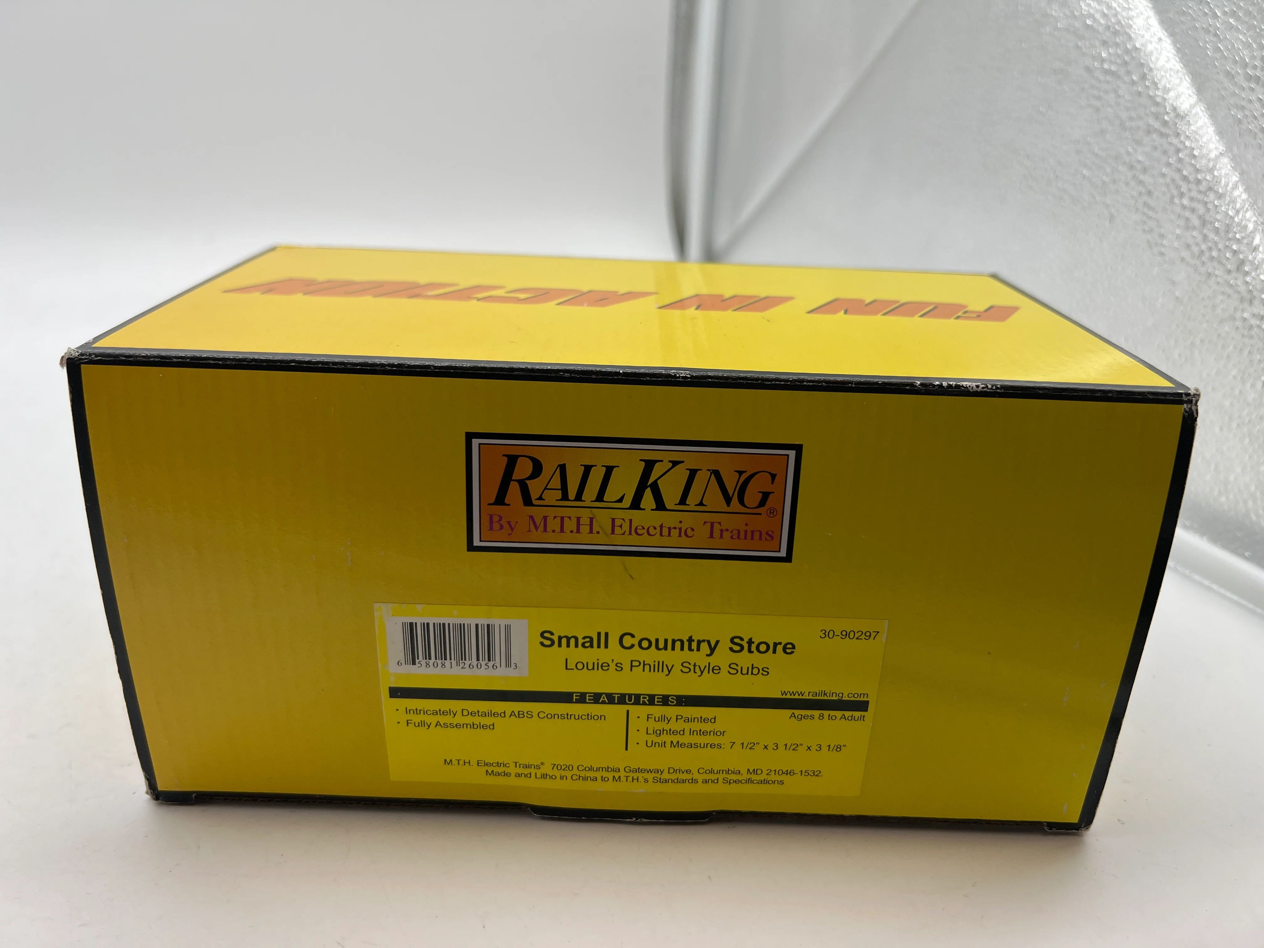 MTH RailKing 30-90297 Small Country Store Louie's Philly Style Subs Shop O SCALE Used Excellent - Image 4