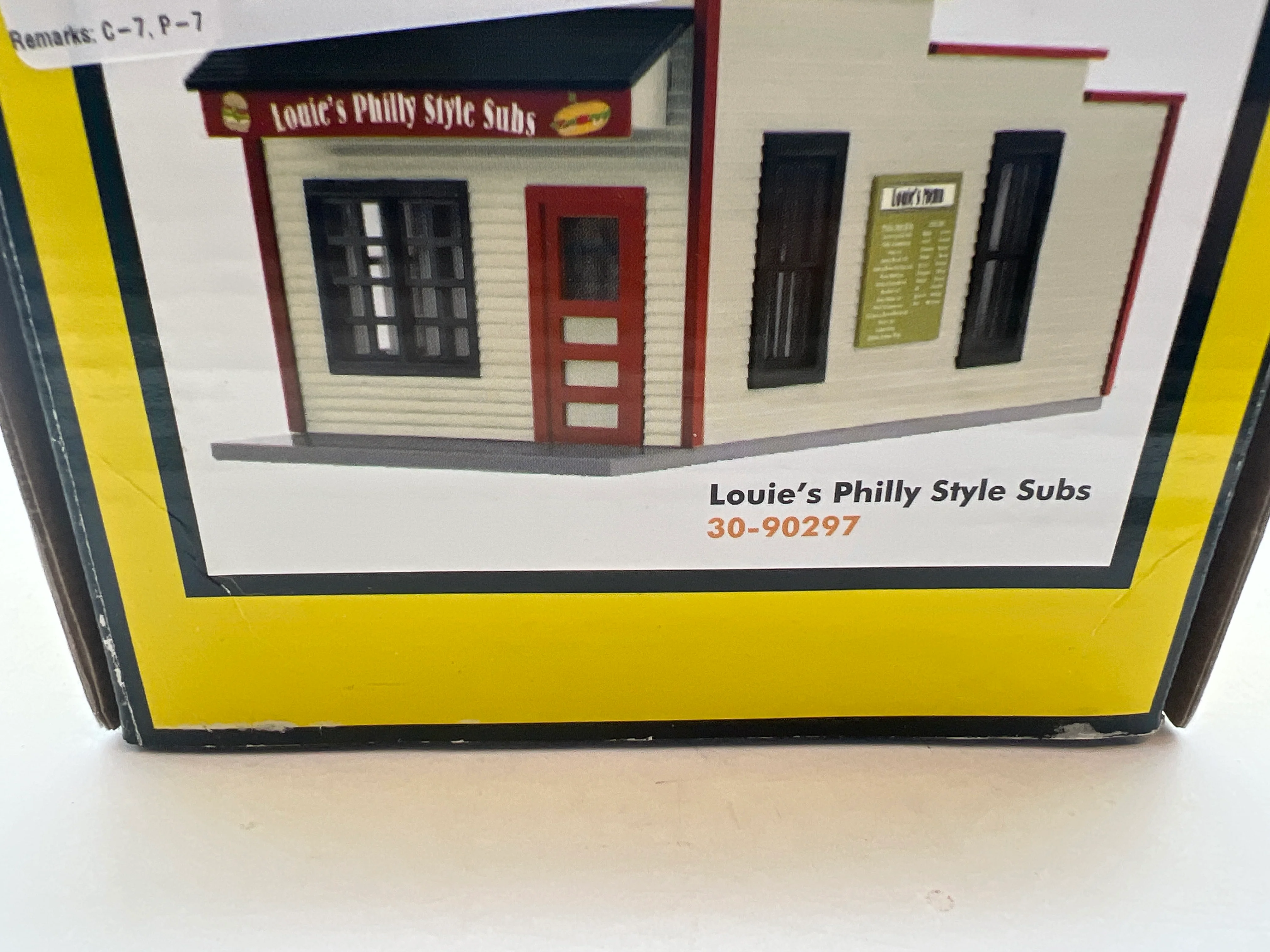 MTH RailKing 30-90297 Small Country Store Louie's Philly Style Subs Shop O SCALE Used Excellent - Image 5