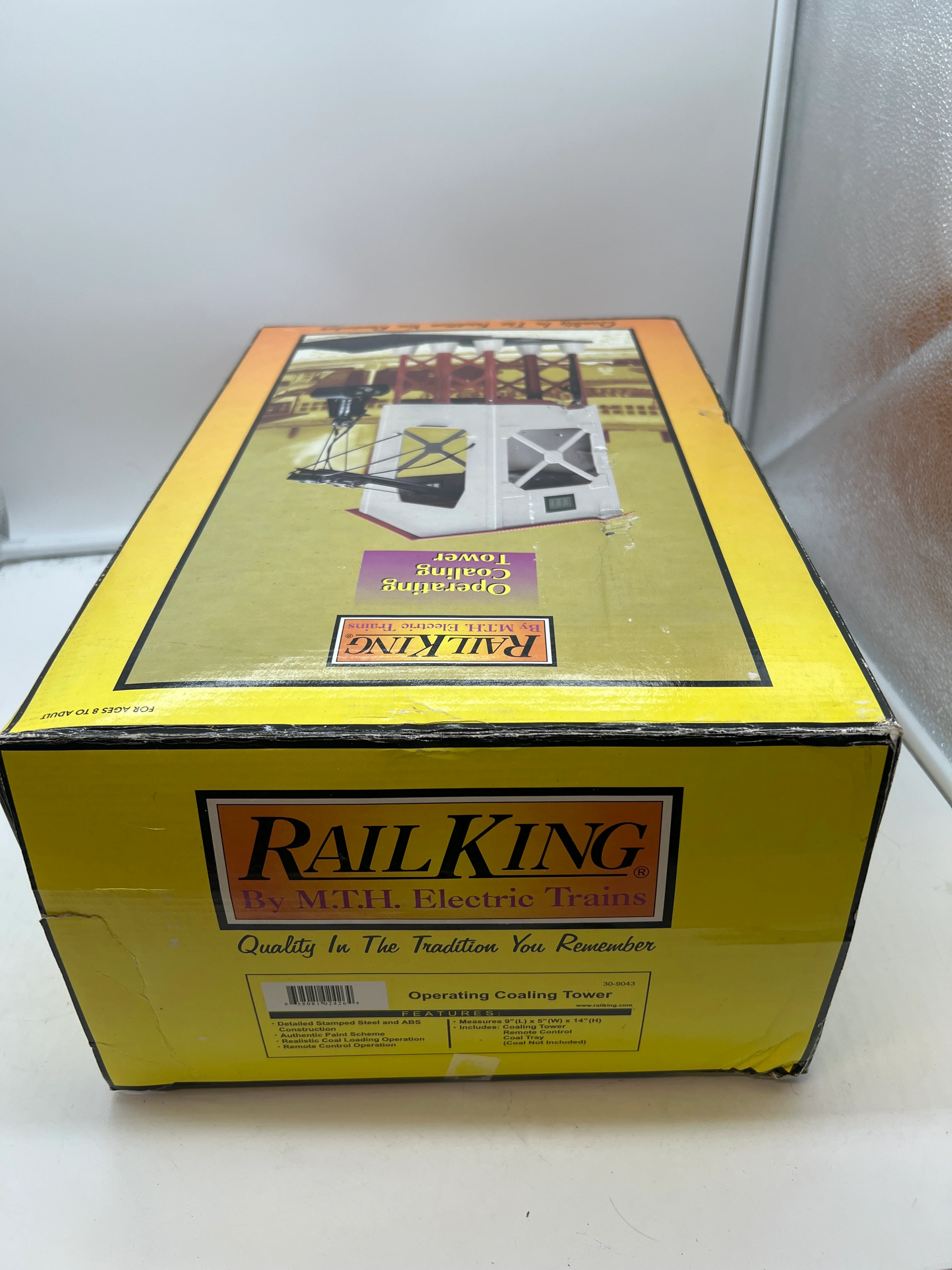 MTH Railking 30-9043 Coaling Tower. O SCALE Used AS IS UNTESTED MISSING COAL BIN  NO RETURNS - Image 21
