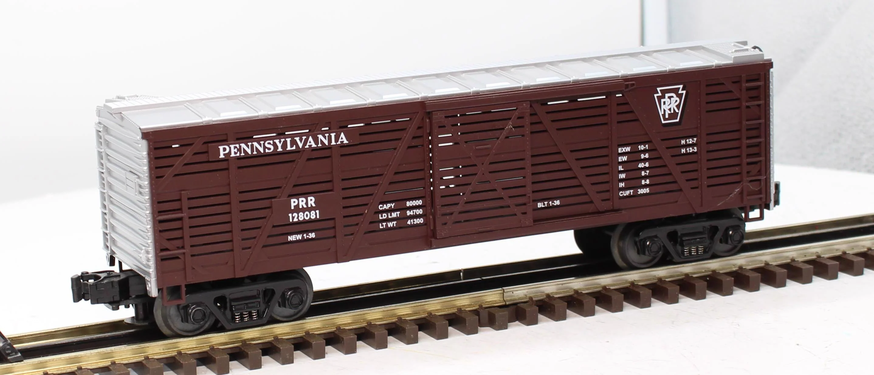 MTH Rugged Rails 33-7703 Pennsylvania Stock Car O SCALE Used Excellent - Image 3