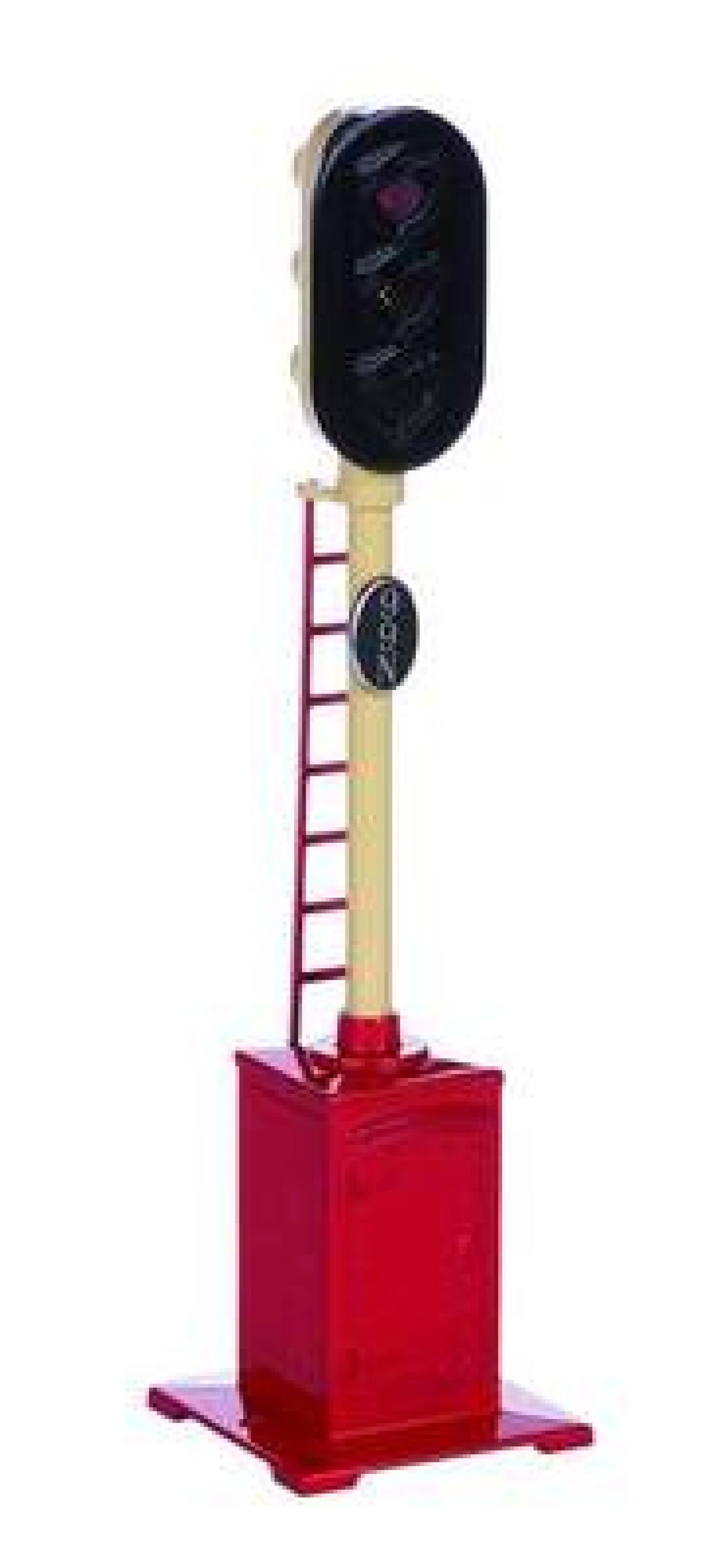 MTH Tinplate 10-1048 Signal Light - Yellow/Green/Red, Nearly 12" Tall. STANDARD GAUGE NEW