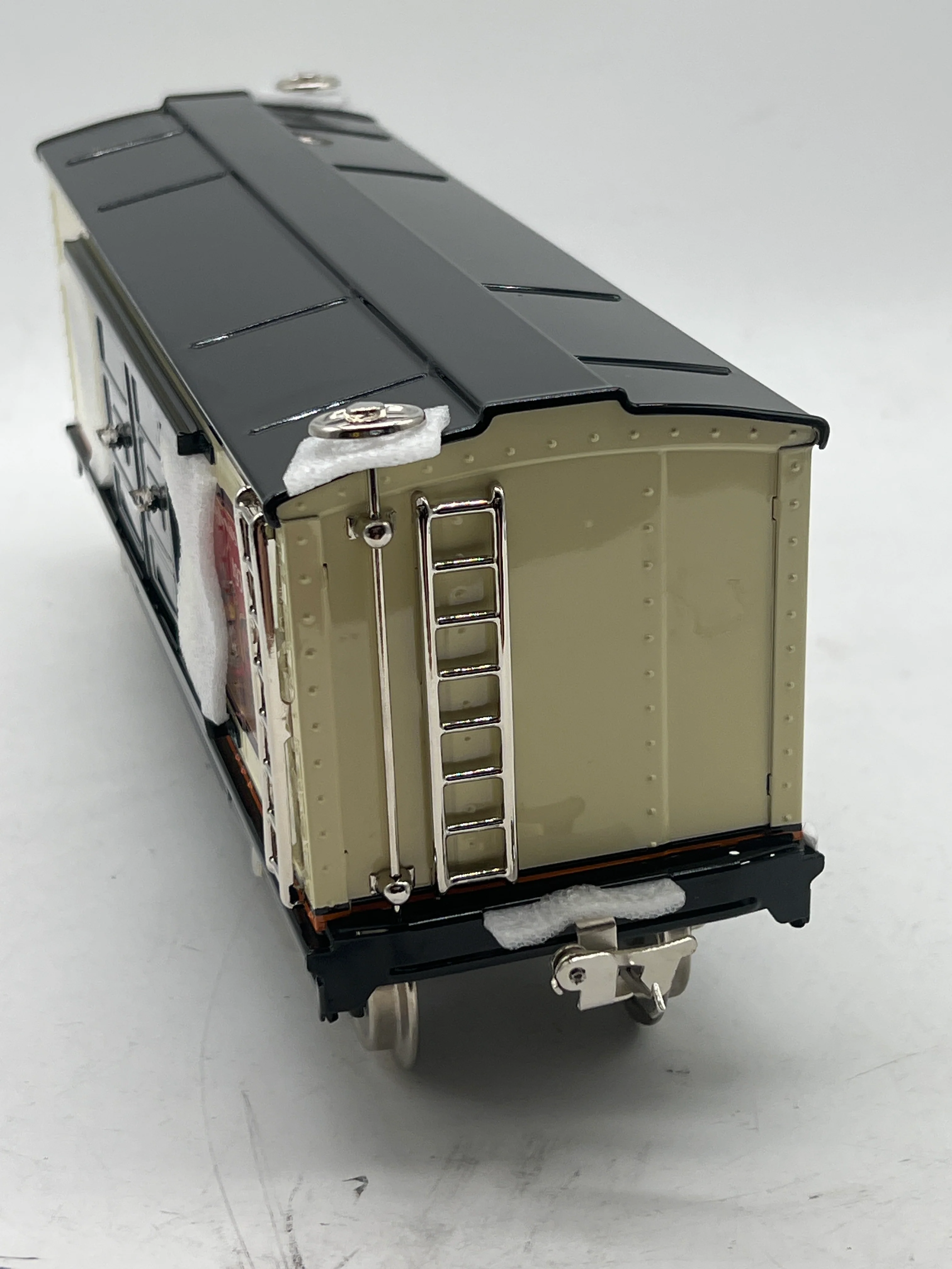 MTH Tinplate 10-2089 Harley-Davidson 200 Series Std. Gauge Box Car - Harley-Davidson STANDARD GAUGE NEW - Image 3