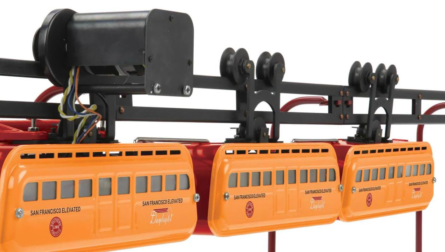 MTH Tinplate 10-3055-1 Southern Pacific Detroit Monorail Set with Proto-Sound 3.0 limited O SCALE NEW - Image 2