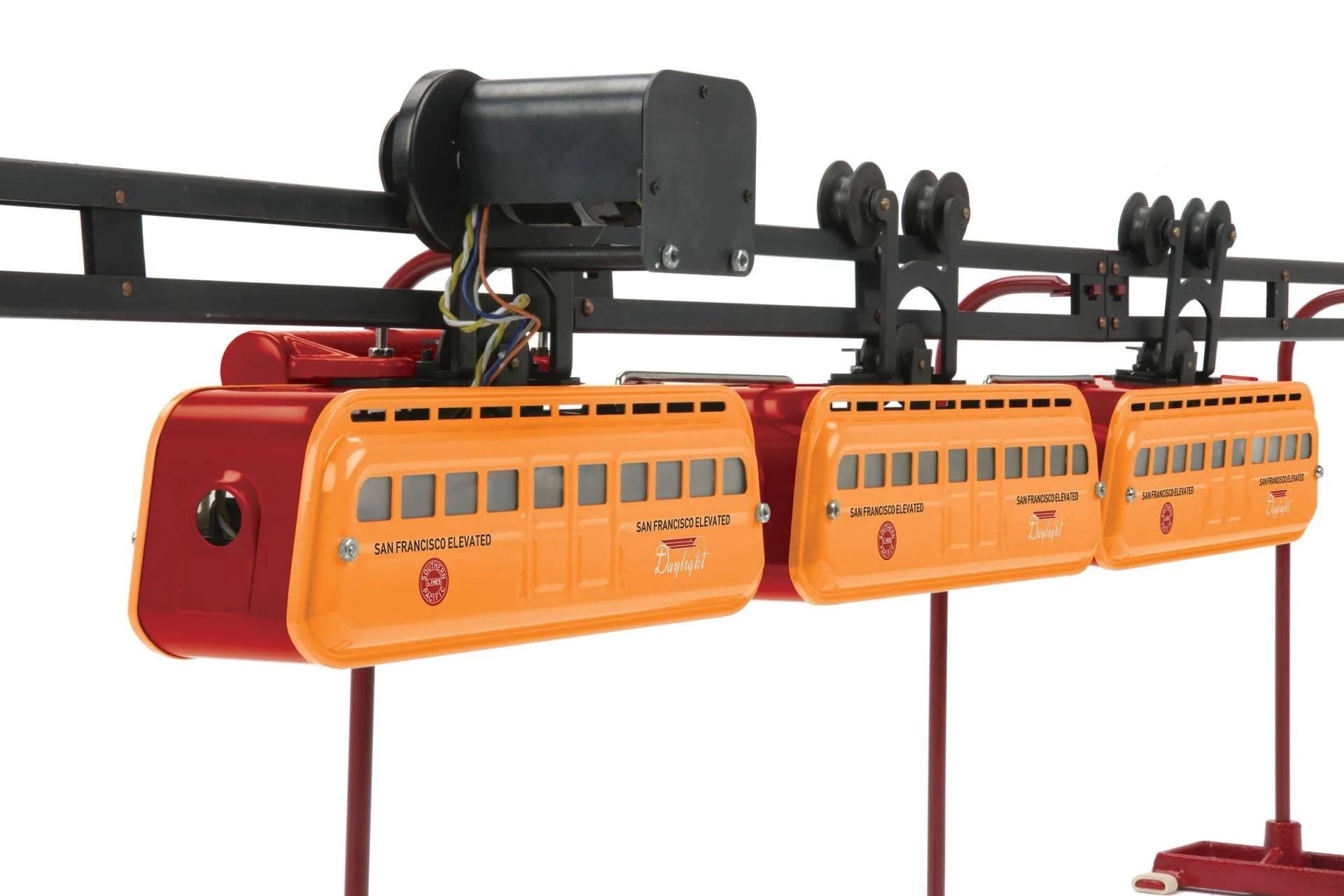 MTH Tinplate 10-3055-1 Southern Pacific Detroit Monorail Set with Proto-Sound 3.0 limited O SCALE NEW - Image 3