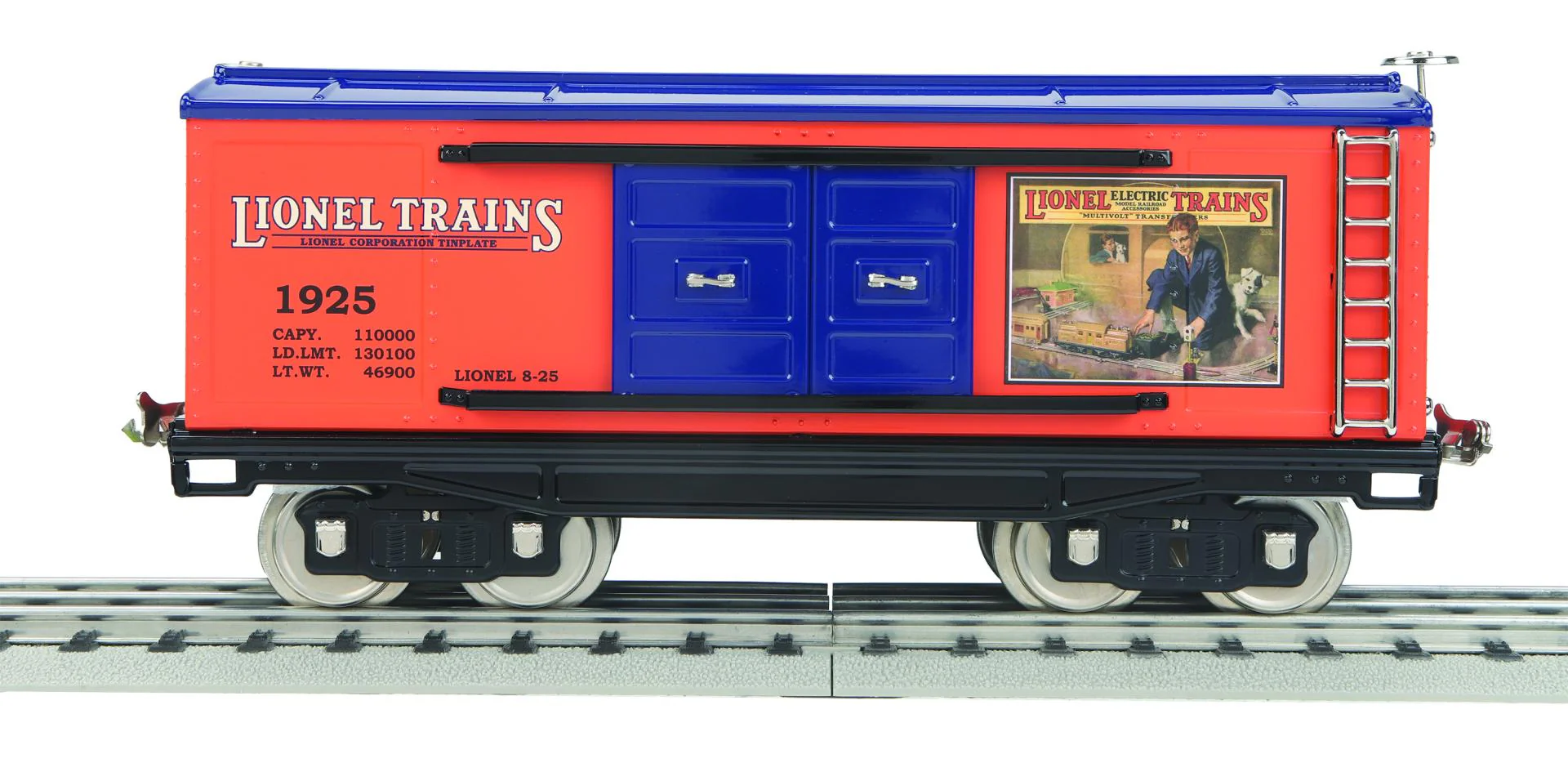 MTH Tinplate 11-30244 Lionel Lines Std. Gauge Box Car  NEW