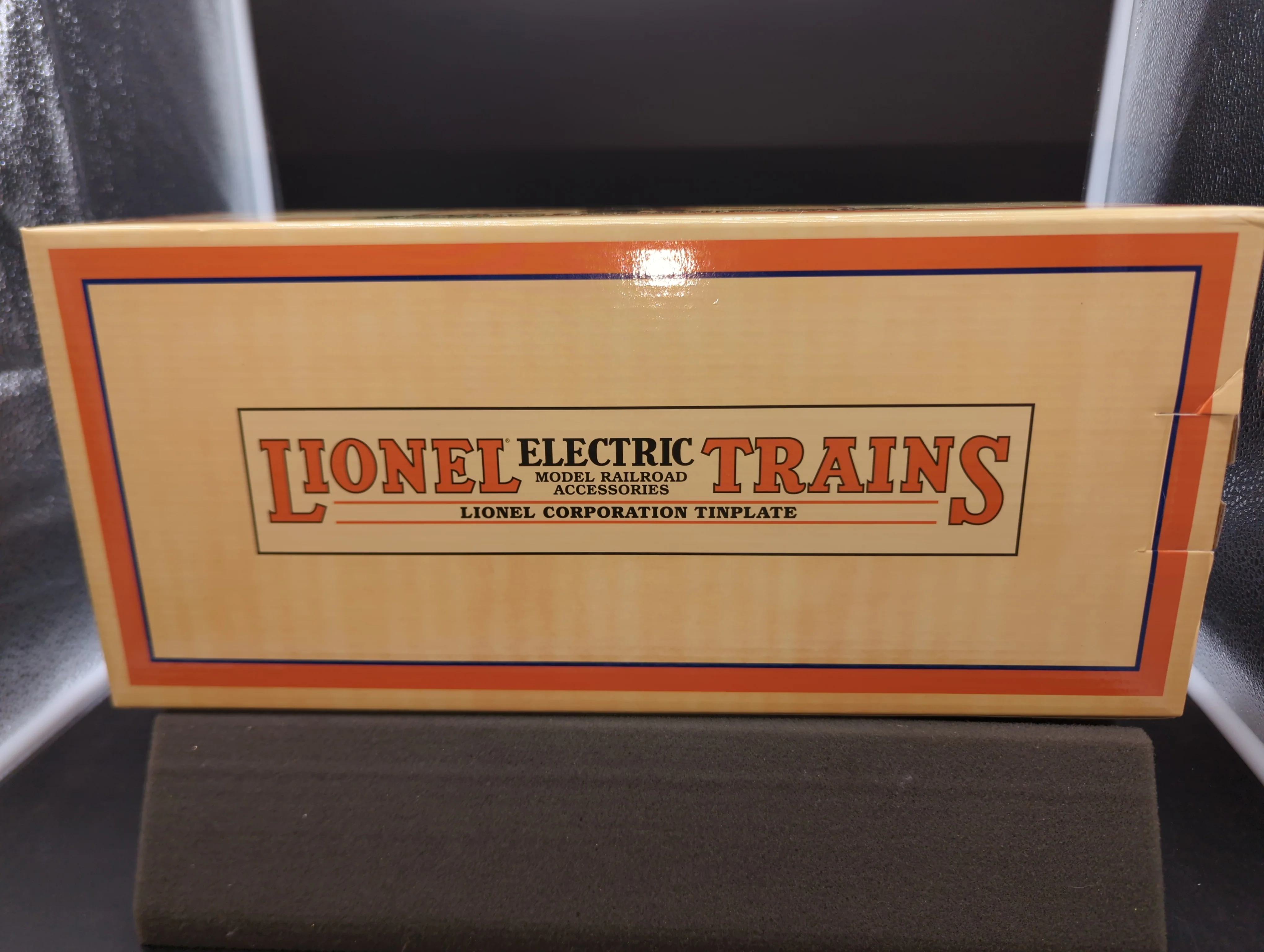 MTH Tinplate 11-30245 Lionel Lines Std. Gauge Box Car - No. 214. STD GAUGE Like New - Image 5