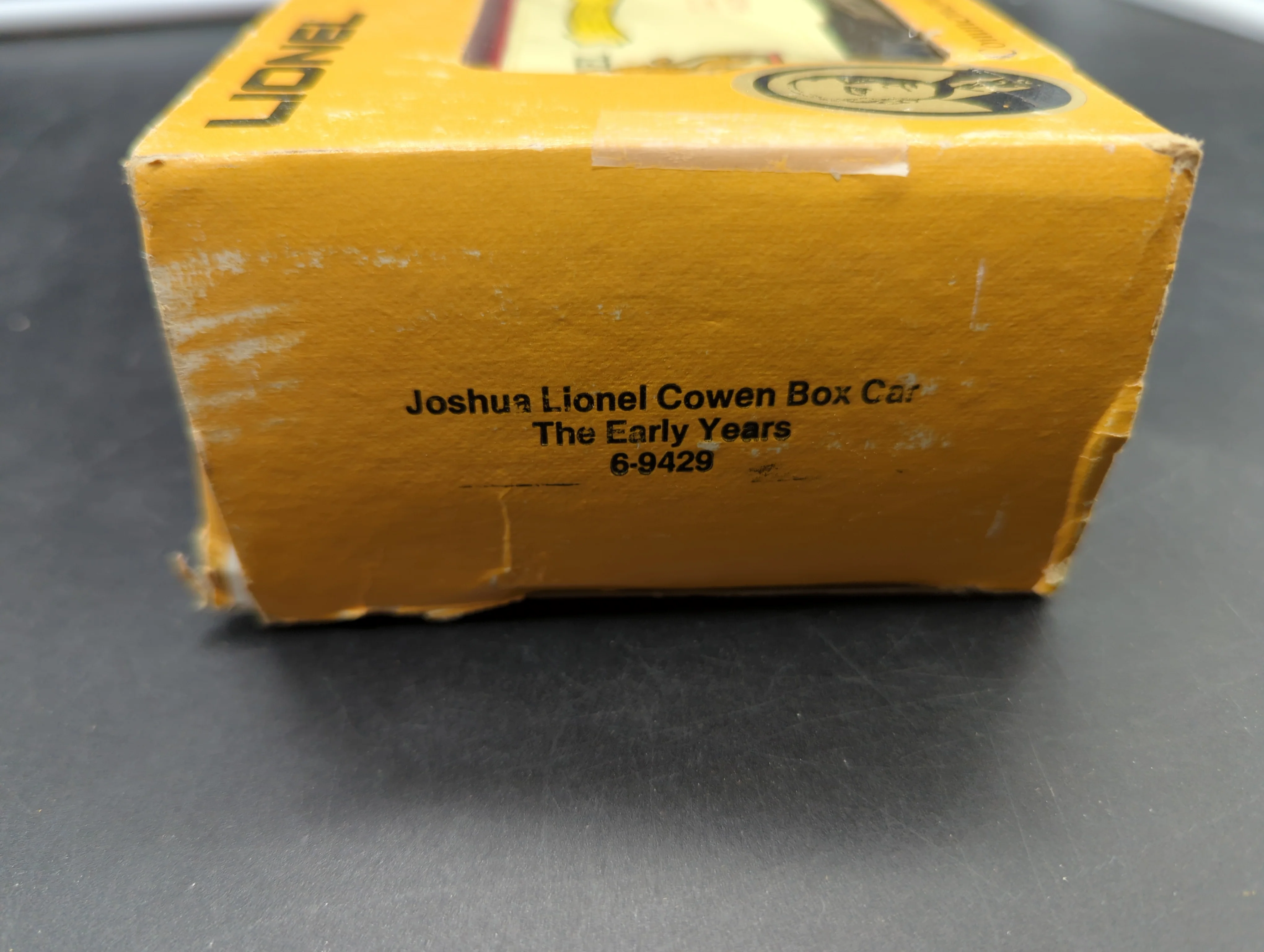 Lionel 6-9429 box car Joshua Cowen the early years 9429. O SCALE Used Excellent - Image 8