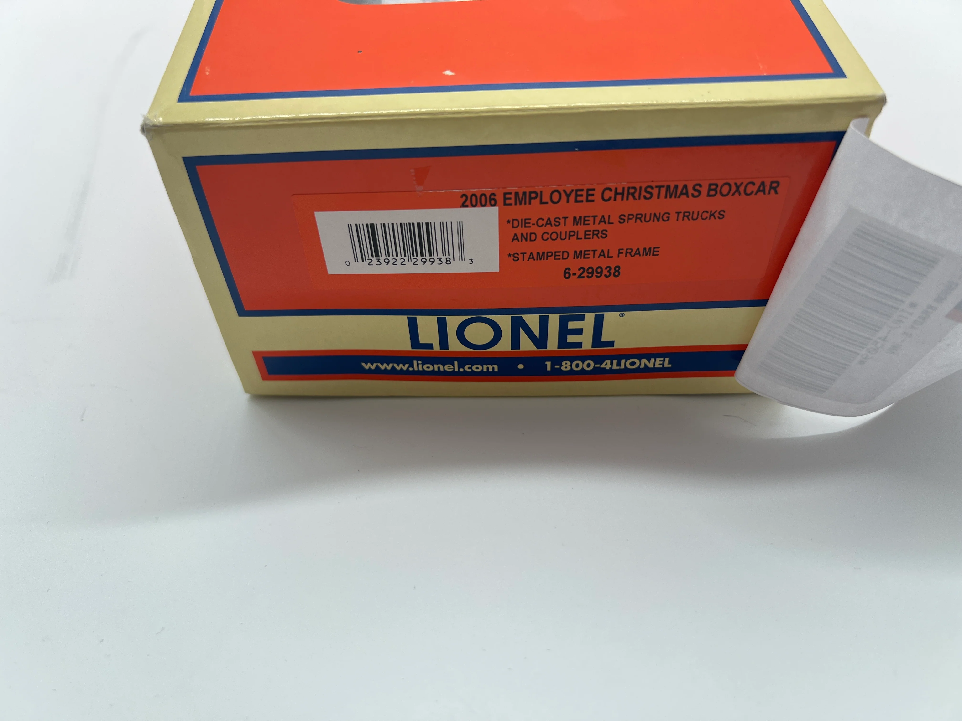 Lionel 6-29938 2006 Employee Christmas Box Car O Scale Like New - Image 4