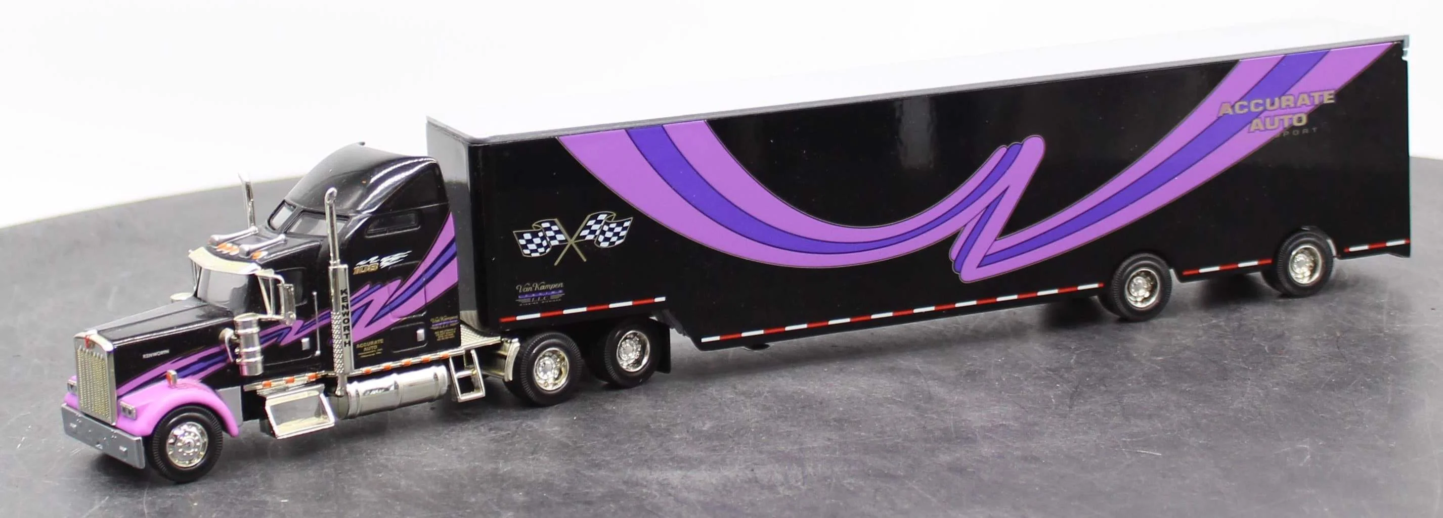 PEM M8 1602 Accurate Auto Tractor and Trailer 1/64 SCALE NEW
