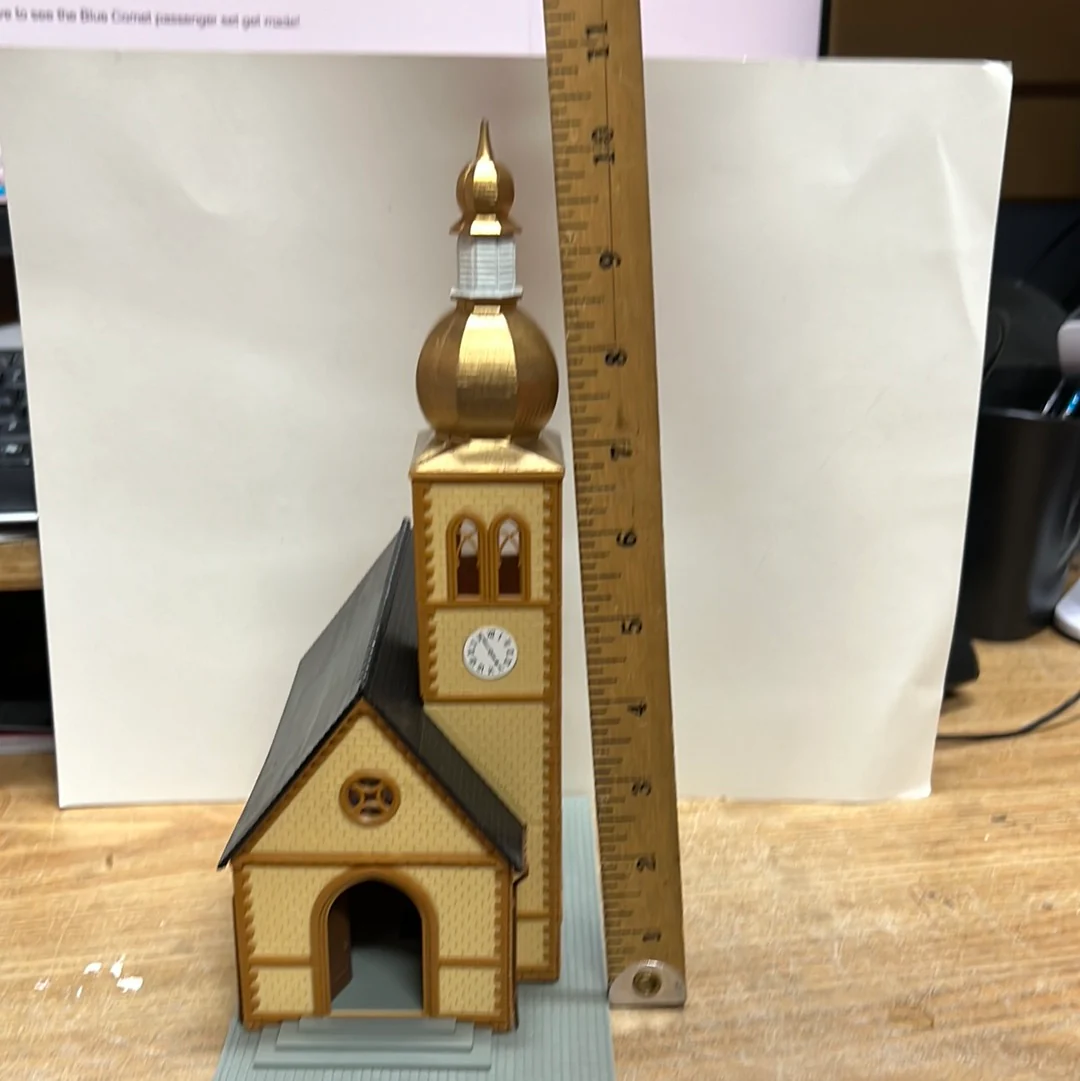 Prebuilt Church AS IS USED HO SCALE - Image 5