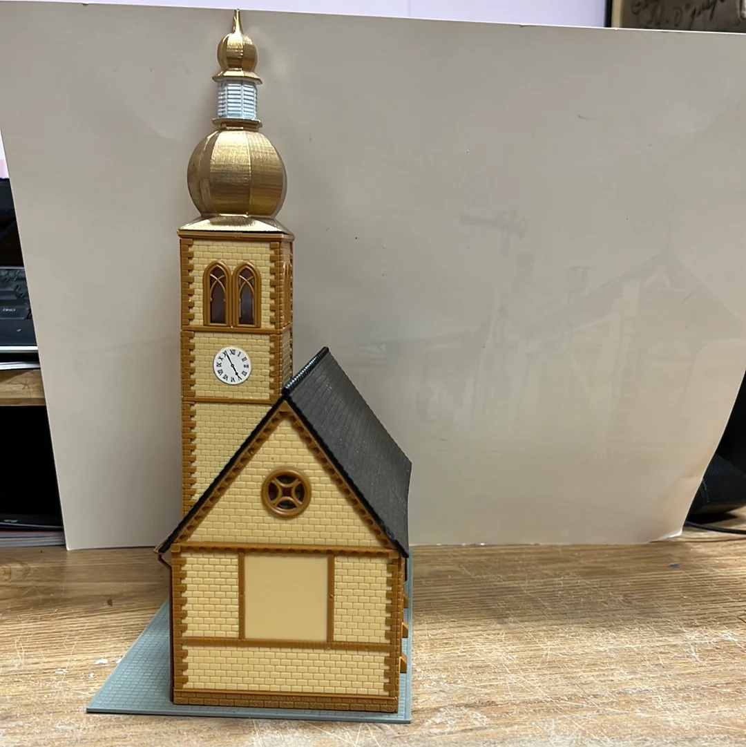 Prebuilt Church AS IS USED HO SCALE - Image 8