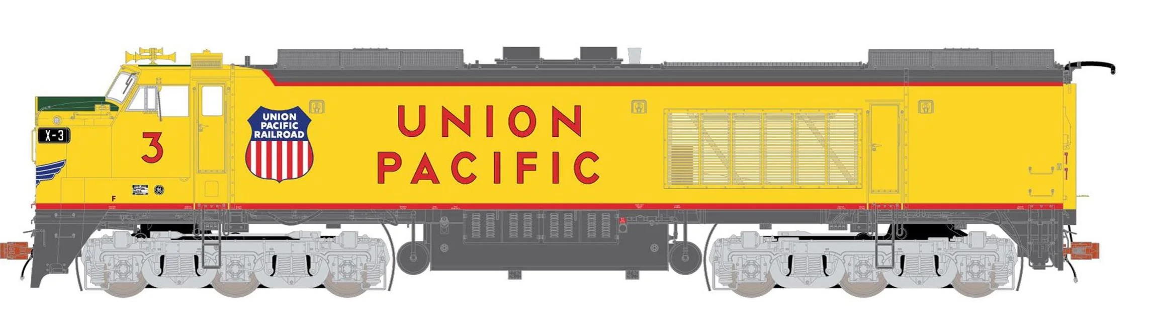 Scale Trains SXT31533 Union Pacific UP GE 8500 Horsepower "Big Blow" Turbine #3 DCC & Sound HO Scale NEW NEW - Image 8