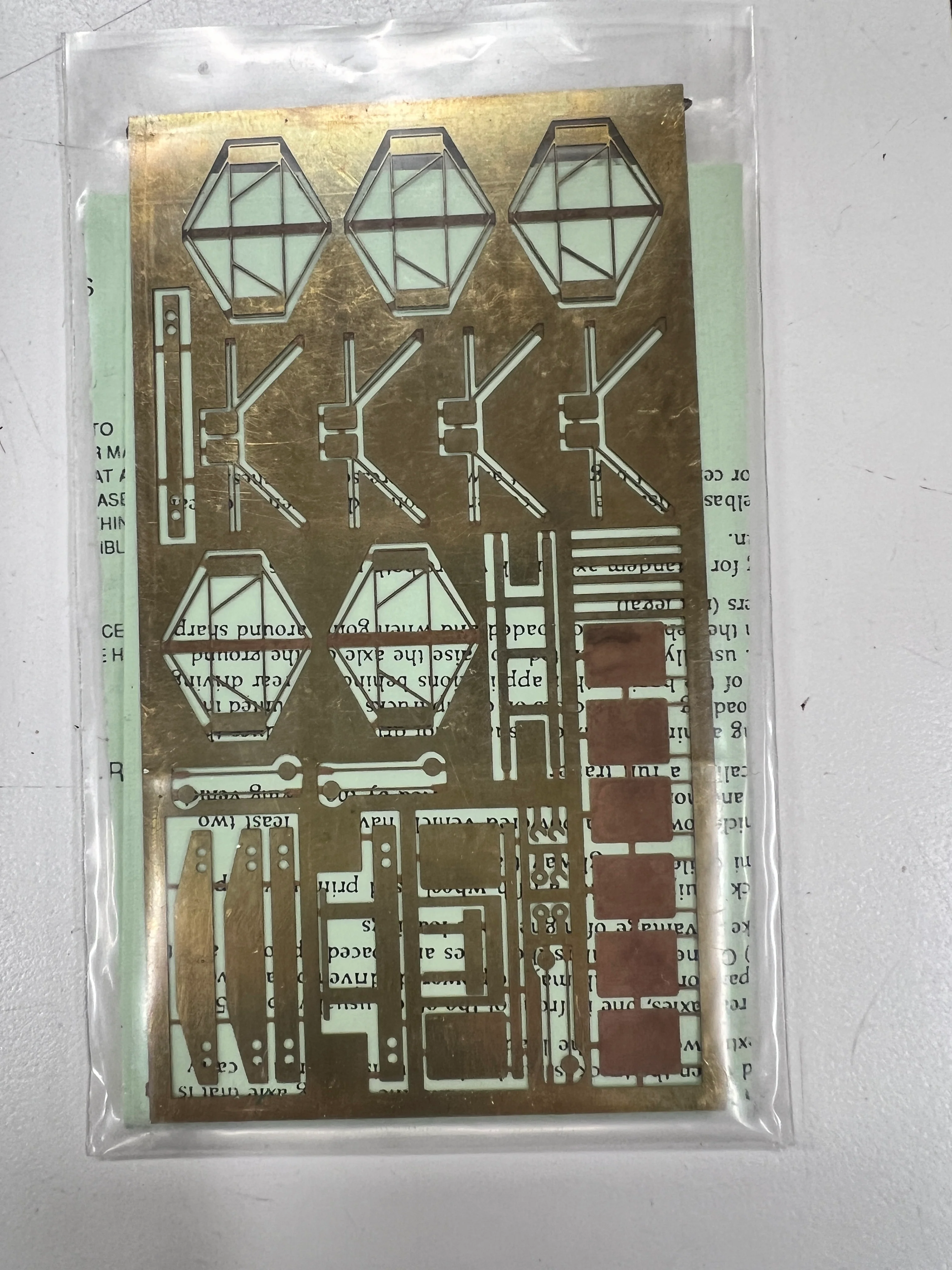 Sheepscot Scale Products SSP 85011 Detail Parts Truck Parts set HO SCALE - Image 2