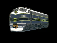 Sundance Pins BOE8 Baltimore & Ohio B&O E8 (#1452) Locomotive Pin Limited
