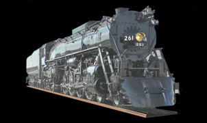 SUNDANCE PINS MR61 Milwaukee Road 4-8-4  #261 REALISTIC PHOTO LOCOMOTIVE PIN LIMITED