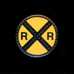 SUNDANCE PINS RRXL Railroad Crossing Sign Pin Limited