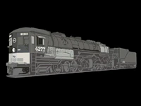 SUNDANCE PINS SPCF Southern Pacific SP Cab Forward  4-8-8-4  #4277 Engine Pin Limited