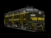 SUNDANCE PINS WMFA Western Maryland FA #303 LOCOMOTIVE PIN LIMITED