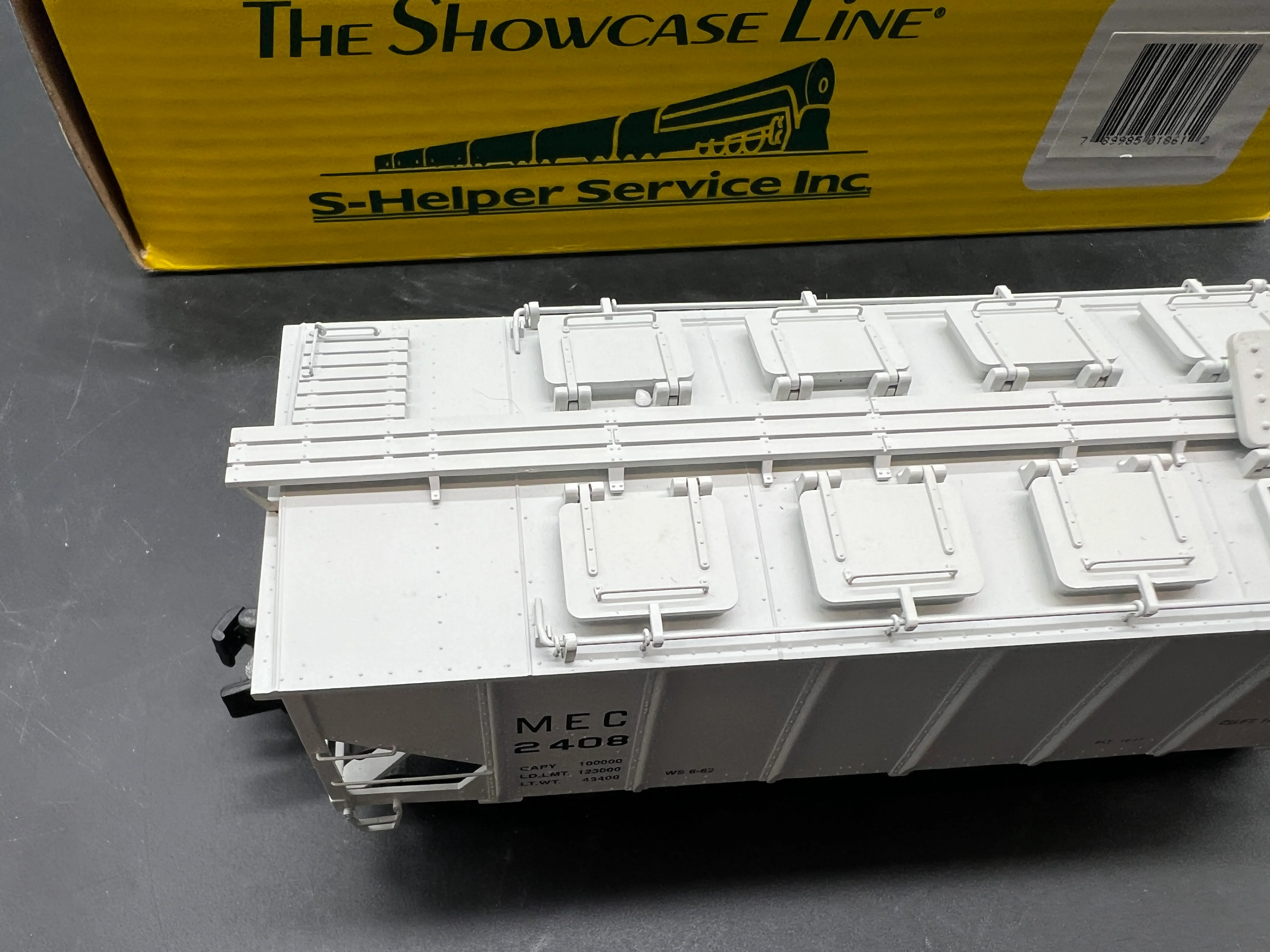 The Showcase line s gauge #01645 MEC Reindeer Hopper  S SCALE Used broken coupler untested AS IS - Image 4