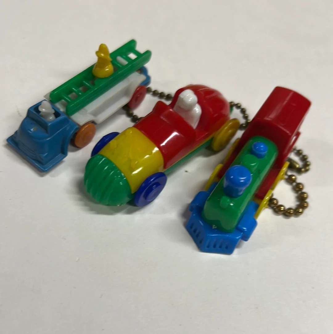 Vintage Puzzle Keychains Lional Lido Collectible Set of 3