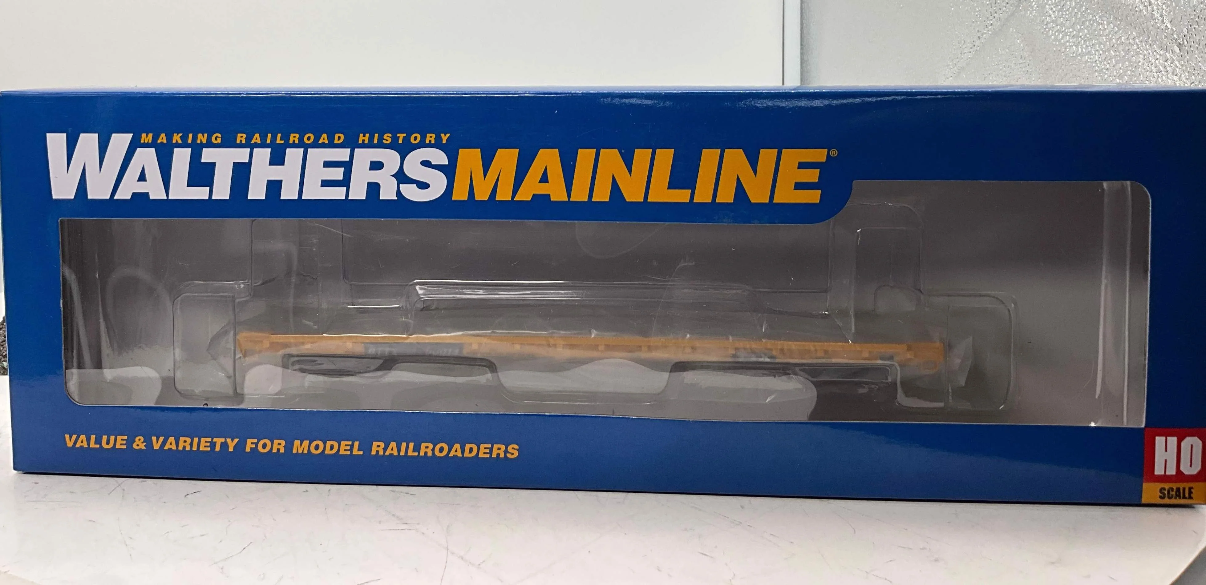 Walthers 910-5371 TTX 60' Pullman-Standard Flatcar Mainline #90014 HO Scale NEW