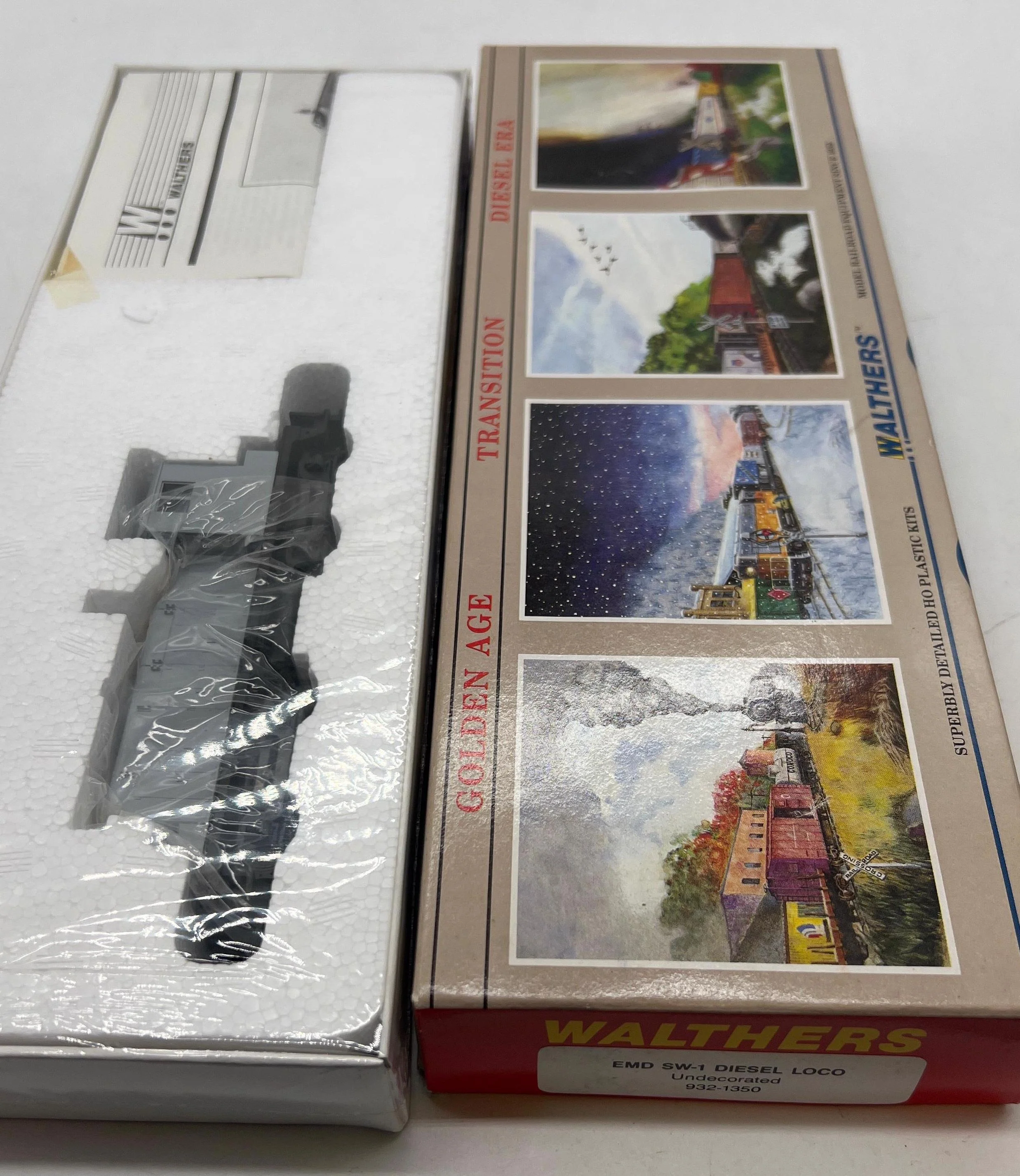 Walthers 932-1350 Undecorated EMD SW1 Diesel Powered locomotive HO Scale NEW - Image 2
