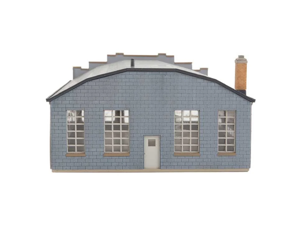 Walthers 933-3808 Cornerstone State Line Farm Supply -- Kit: 3-1/4 x 4-1/4 x 1-7/8"; Ramp: 1-3/16 x 4-7/8" - Image 3