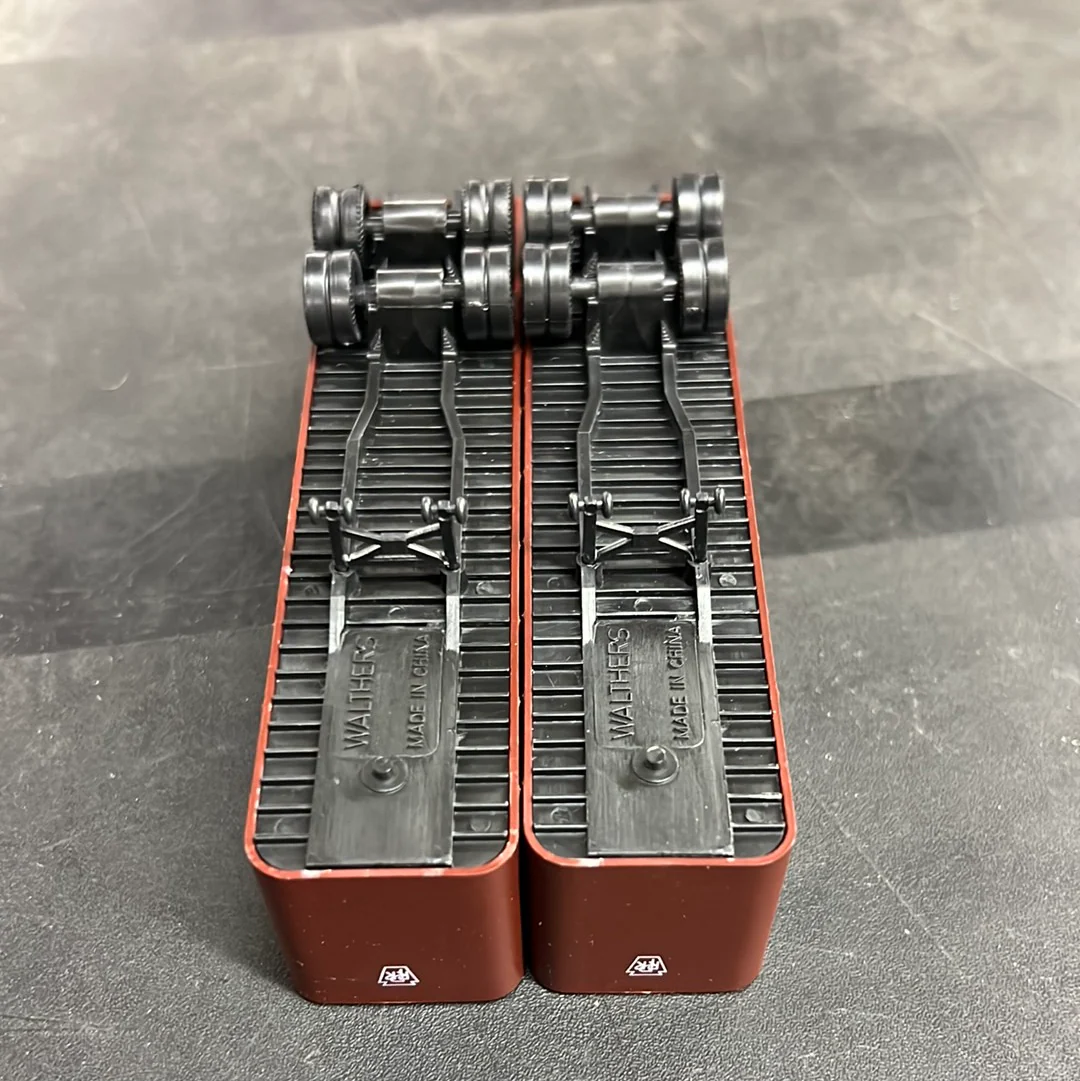 Walthers Piggyback Semi Trailer PRR HO SCALE USED set of 2 - Image 5