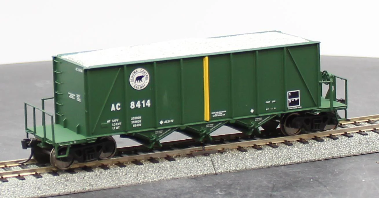Walthers Proto 920-106014 Algoma Central 40' Ortner 100 Ton Aggregate Hopper AC 8414 HO SCALE NEW - Image 3