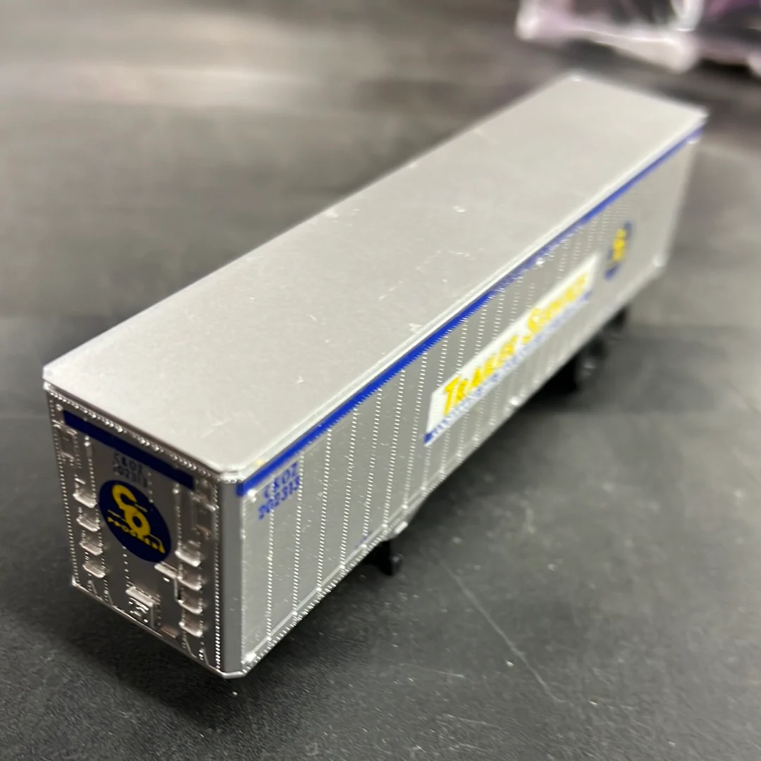 Walthers Semi Trailer C&O HO SCALE USED - Image 2