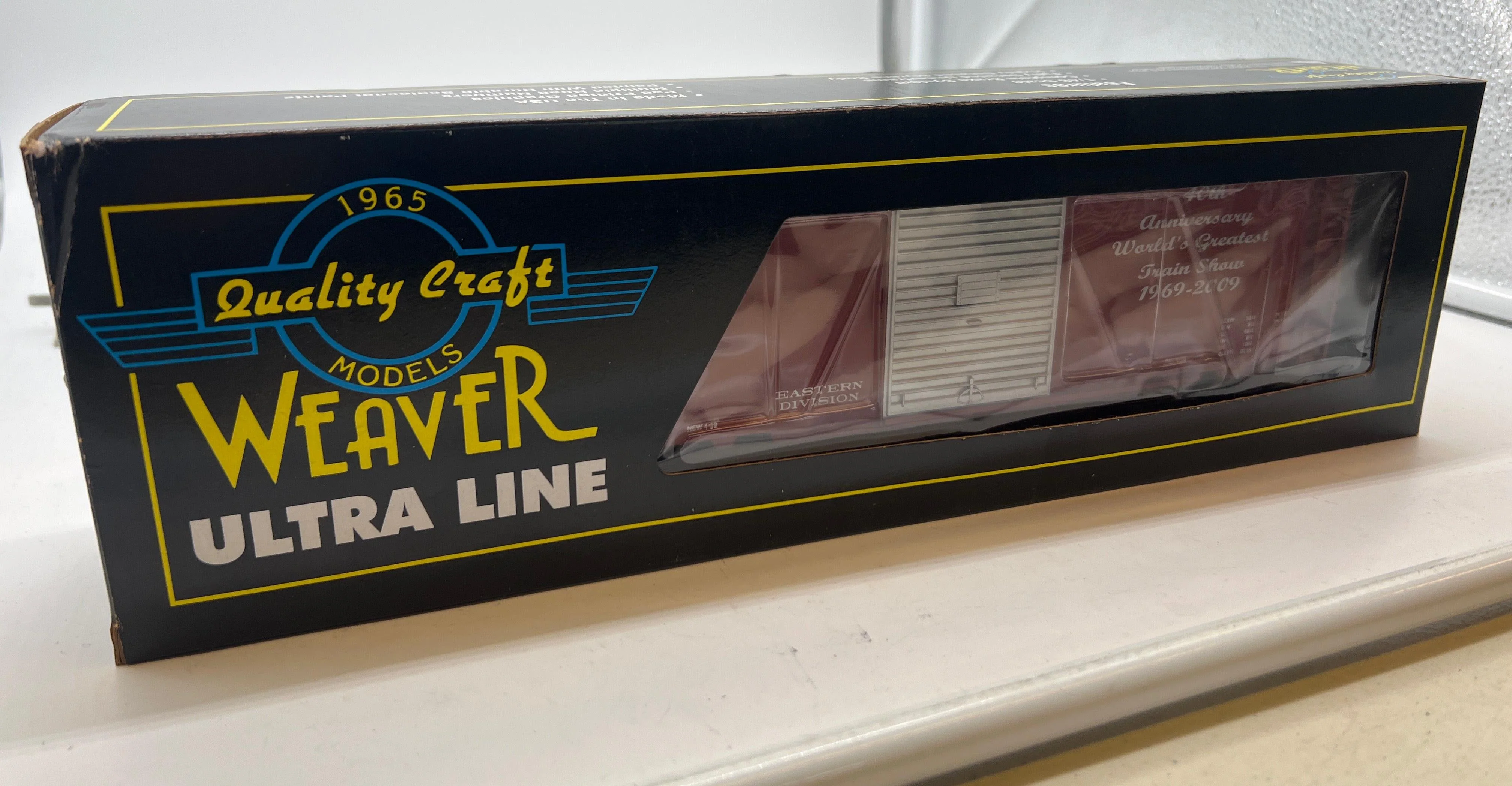 Weaver 1969-2009 TCA York Boxcar 40th anniversary 3 RL O SCALE Like New - Image 3