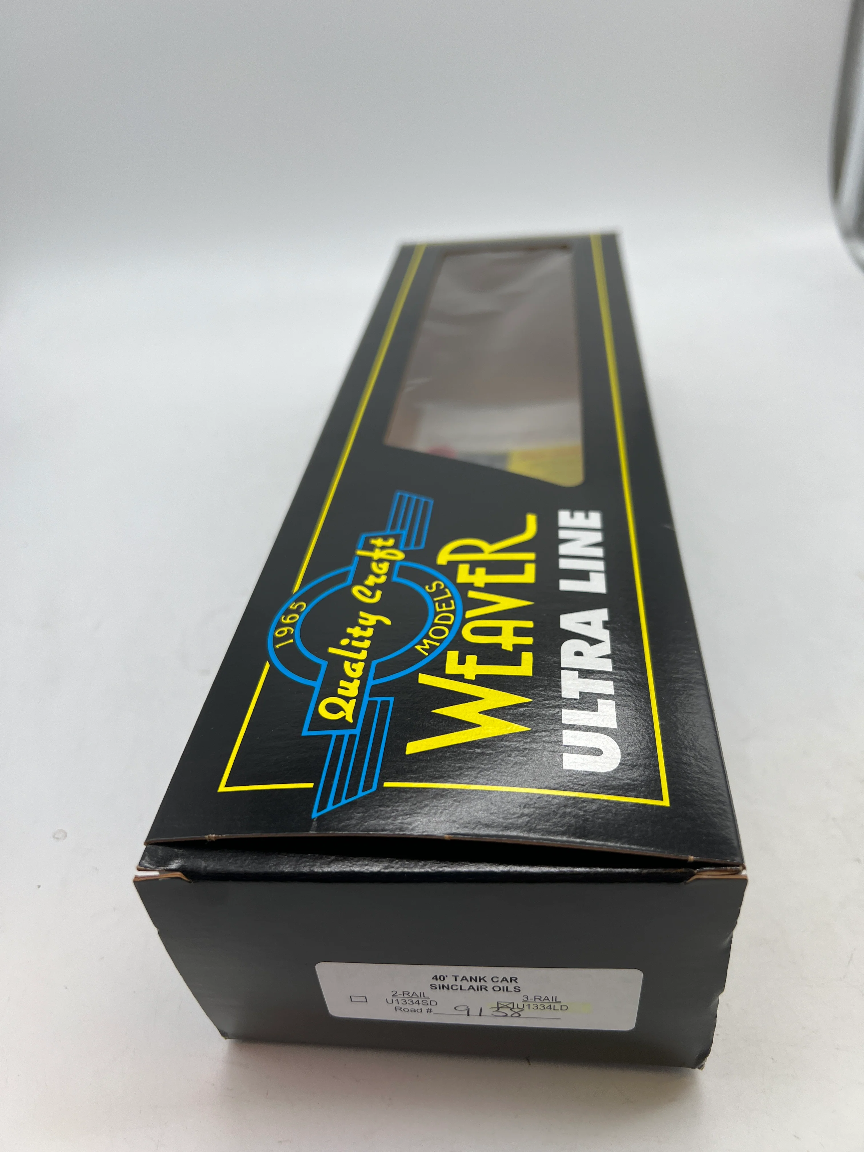 Weaver U1334LD 40' Tank Car Sinclair Oils 3 RL O SCALE NEW - Image 3