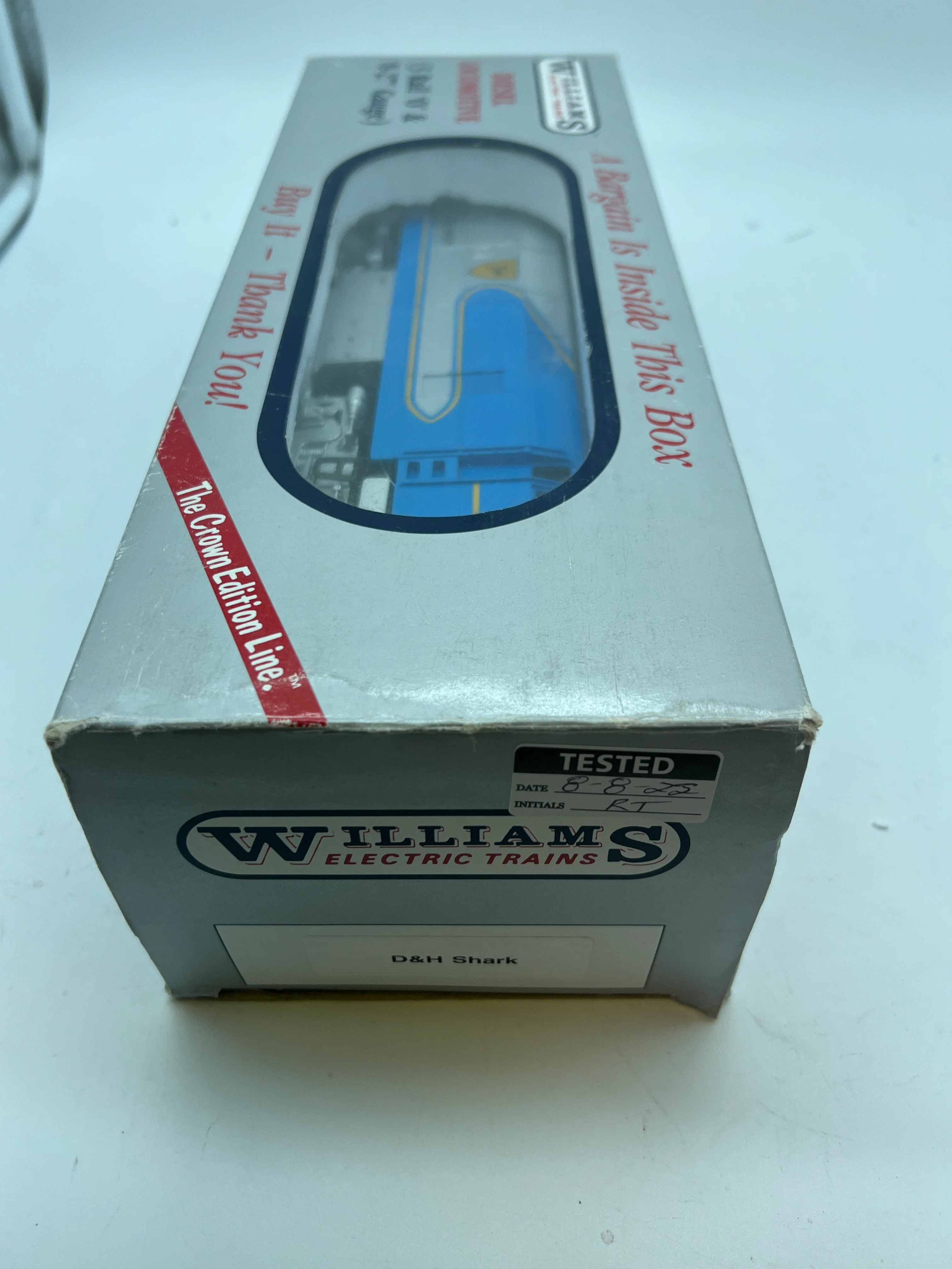 Williams 1205 D&H Delaware Hudson Shark Diesel Locomotive O SCALE Like New - Image 3