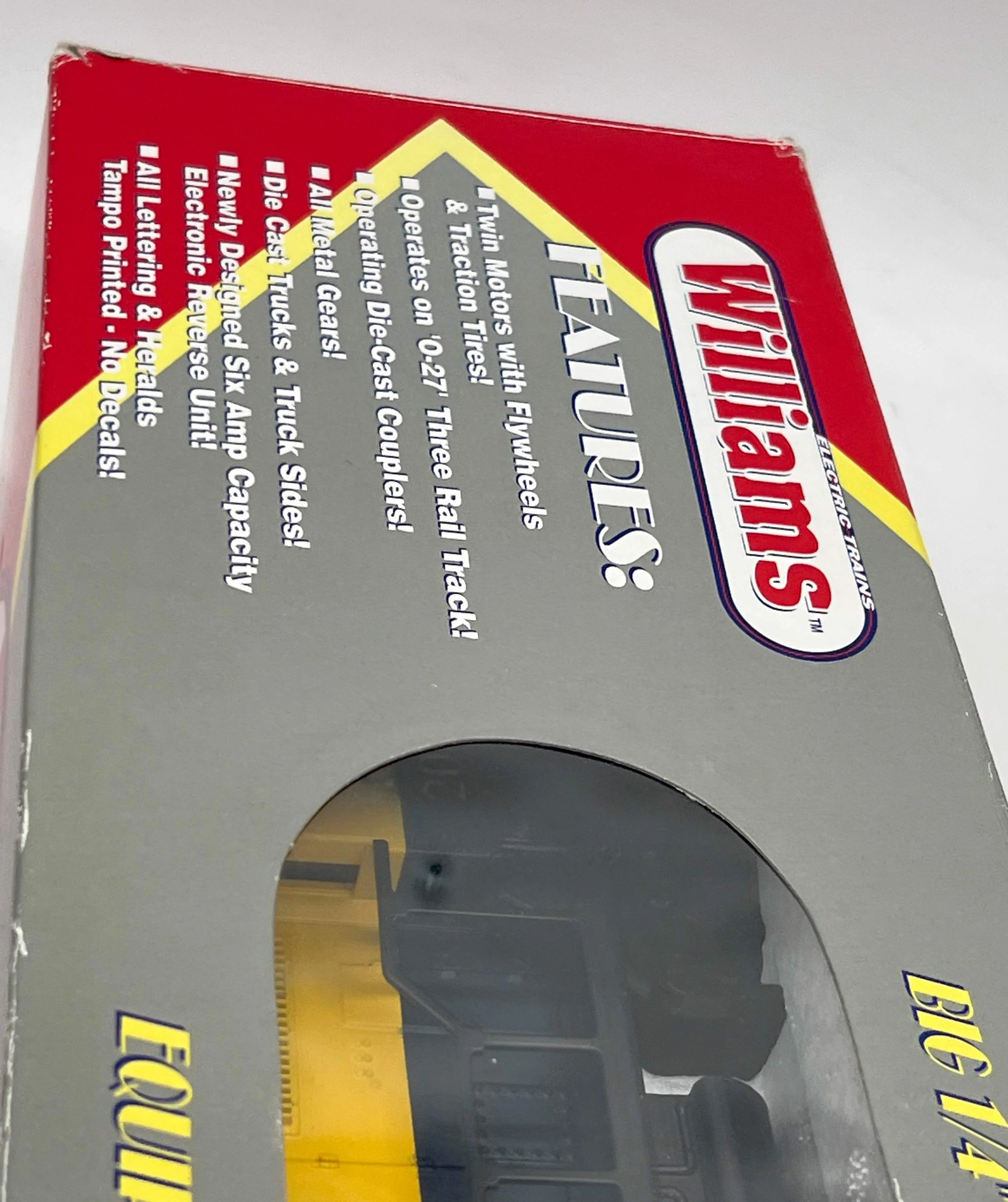 Williams 2000 Alaska GP 38 Diesel Locomotive  O SCALE Like New Damaged Box - Image 5