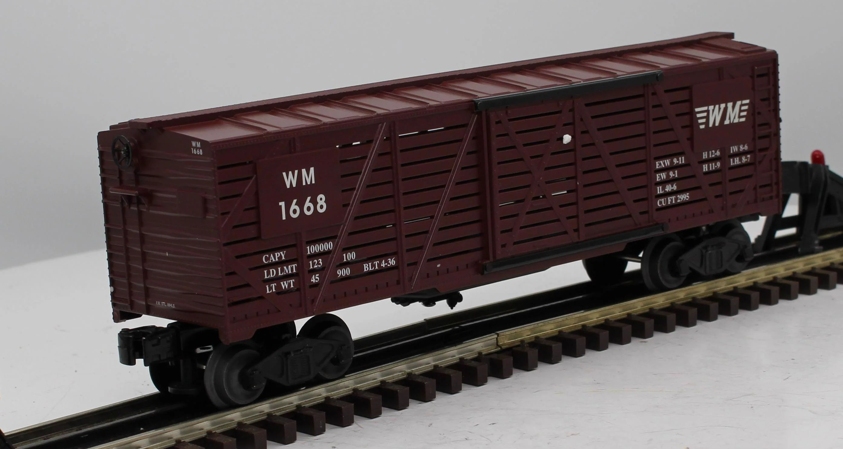 Williams 47409 WESTERN MARYLAND Stock Car Williams O Scale Like New - Image 6