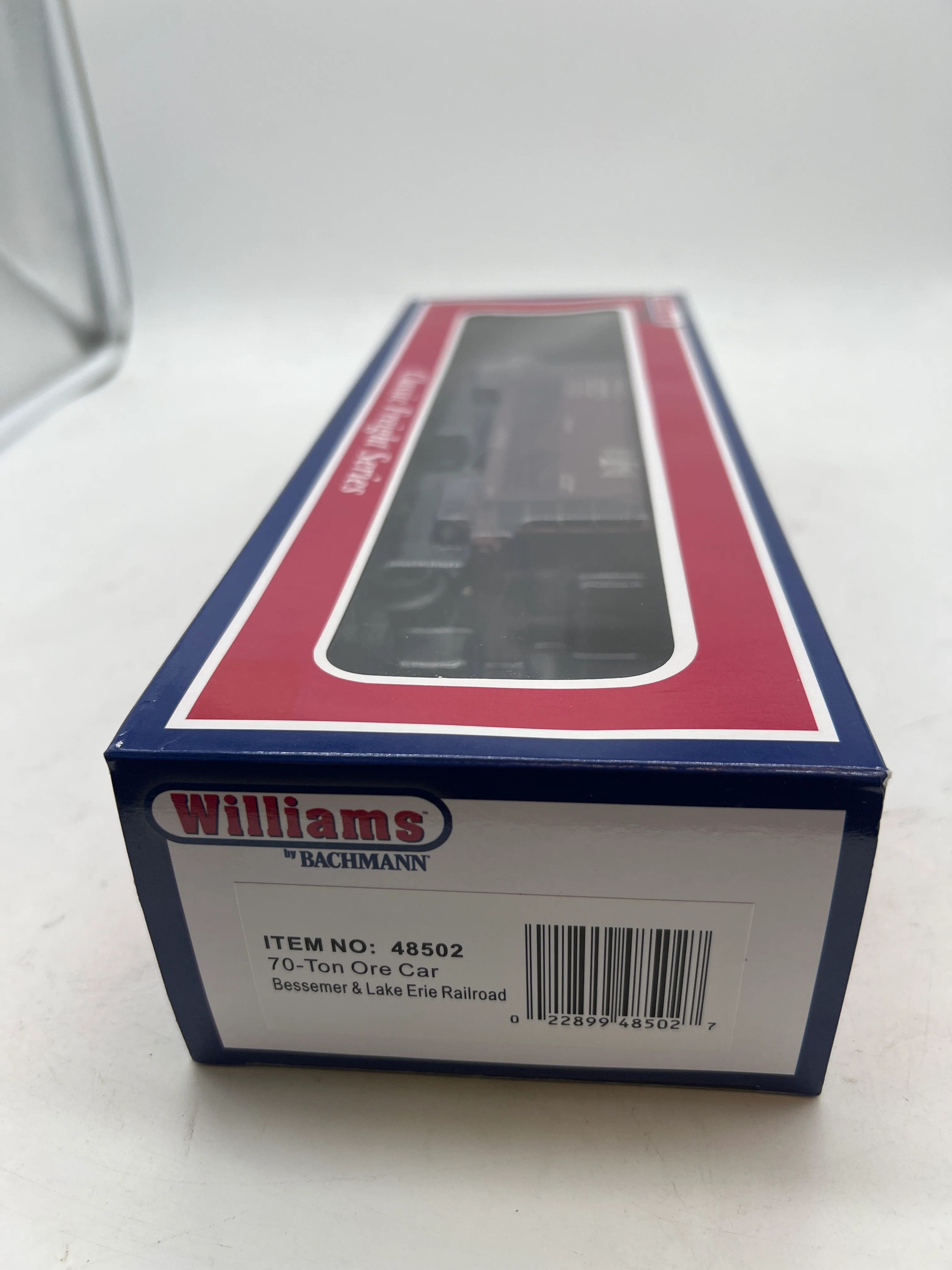Williams by Bachmann 48502 BESSEMER & LAKE ERIE RAILROAD 70-TON ORE CAR O SCALE Like New - Image 4