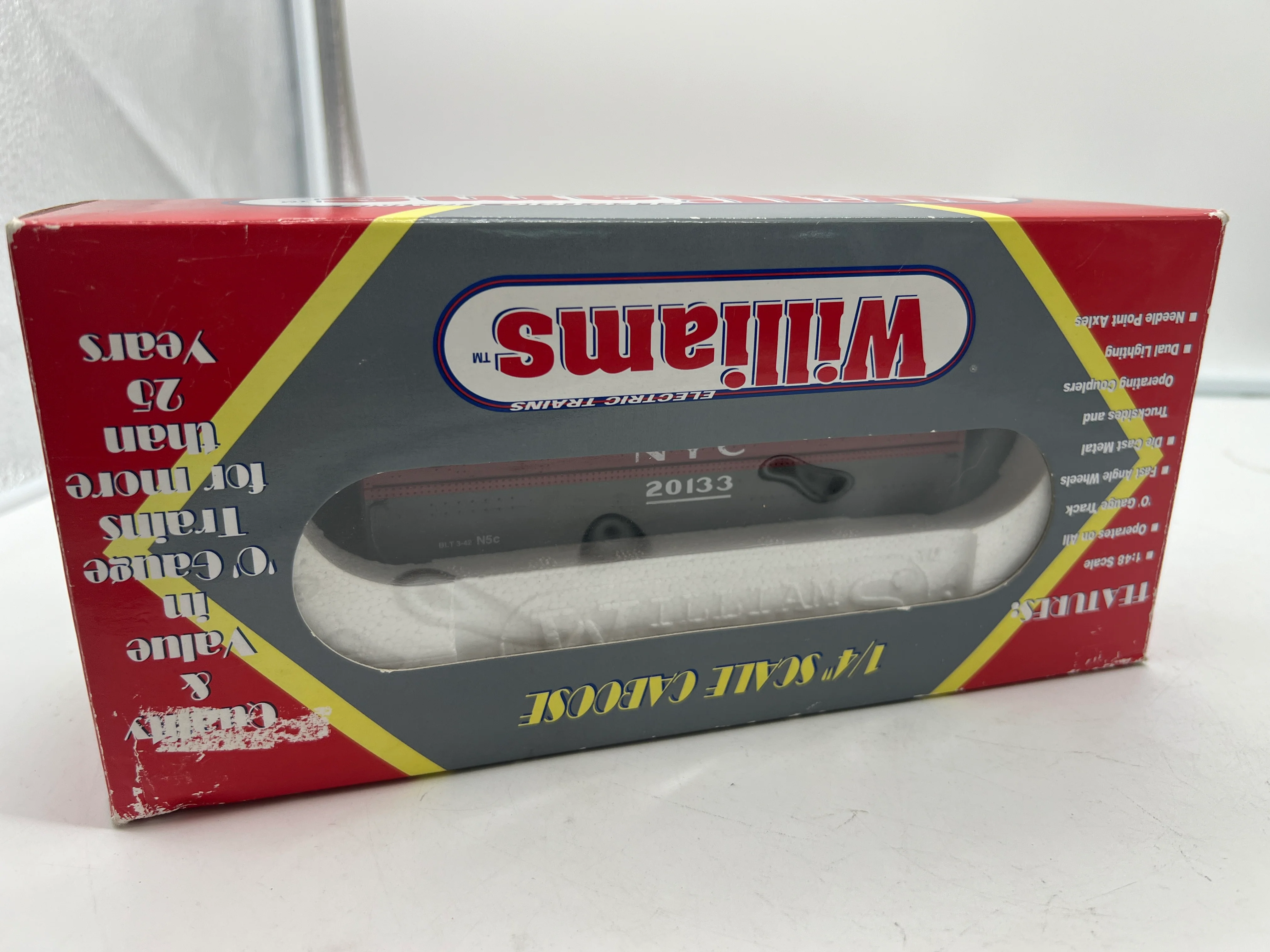 WILLIAMS CAB114 NEW YORK CENTRAL NYC PACEMAKER SCHEME CABOOSE O SCALE Used Excellent - Image 7