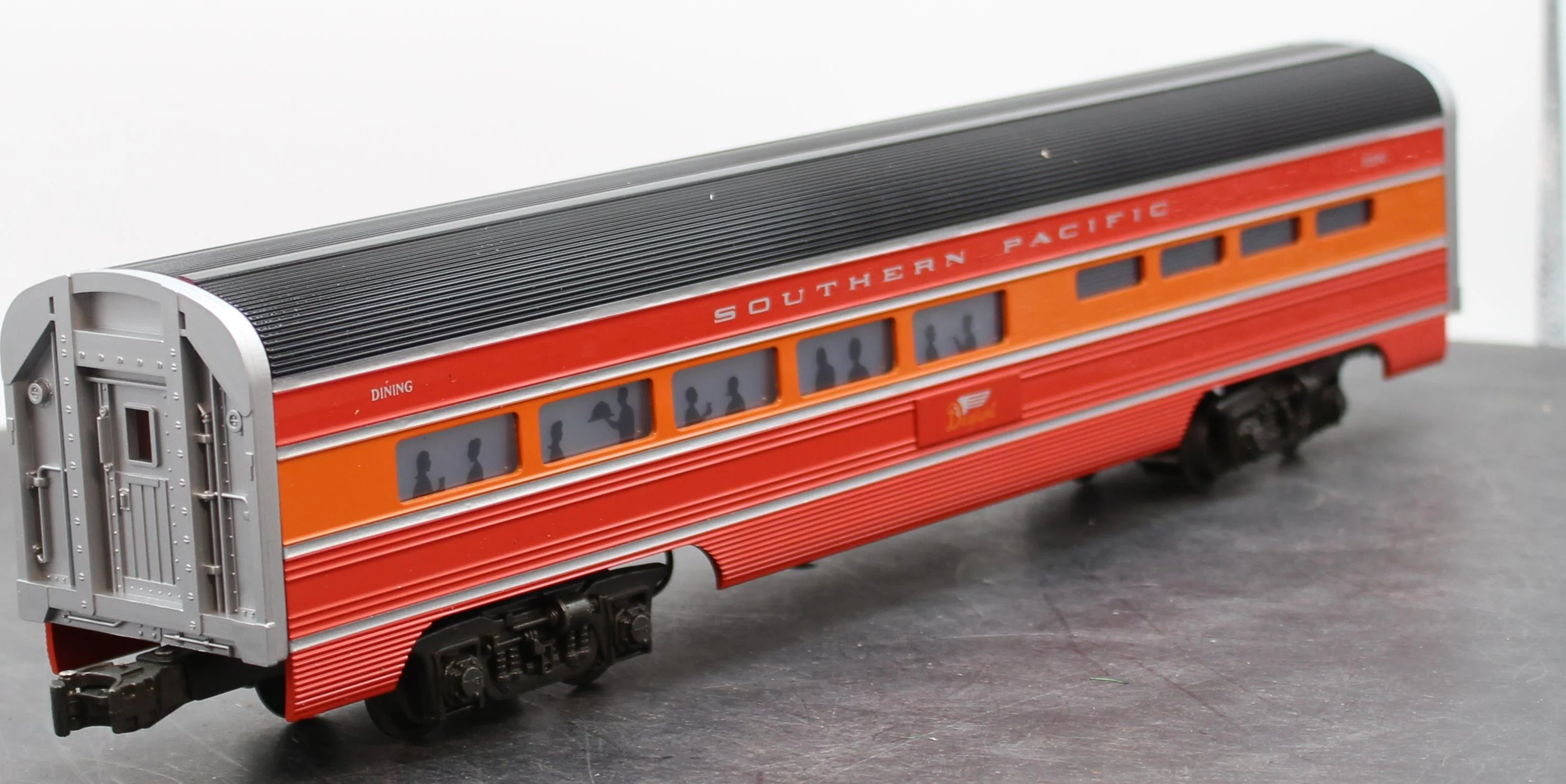 Williams Electric Trains 2612-D Southern Pacific Diner Car O SCALE Like New Damaged Box - Image 5