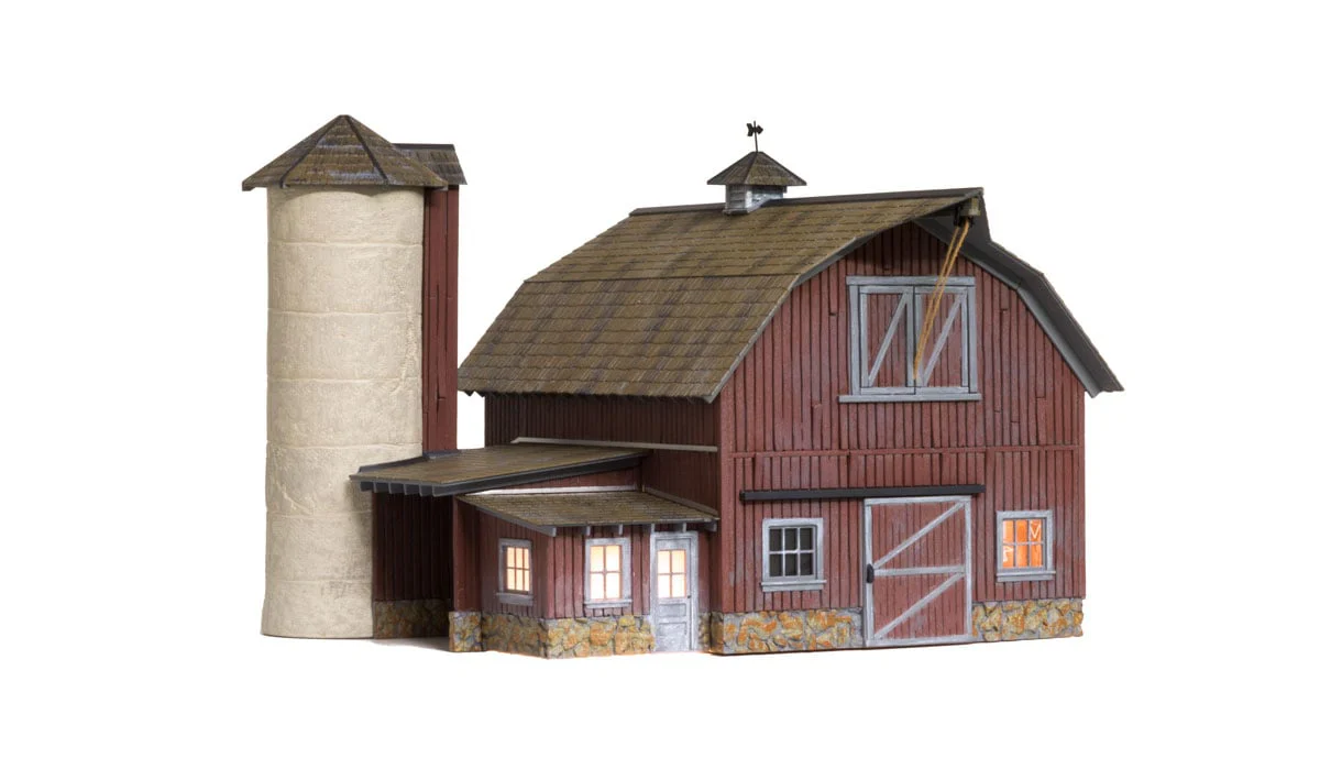 Woodland Scenic WDS BR5865 WDS5865 Old Weathered Barn - O Scale NEW