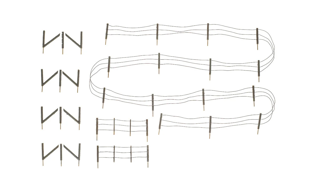 Woodland Scenics WDS A2980 WDS2980 Barbed Wire Fence - HO Scale - Image 3