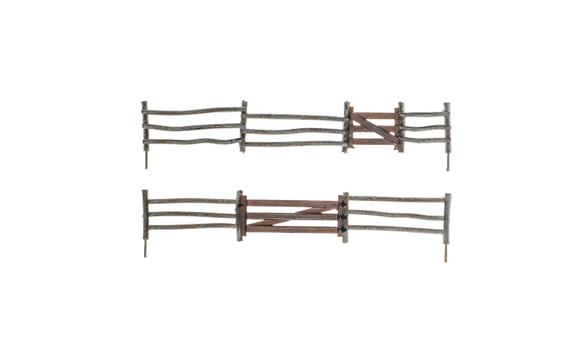 Woodland Scenics WDS A3001 Log Fence Fence O Scale - Image 2