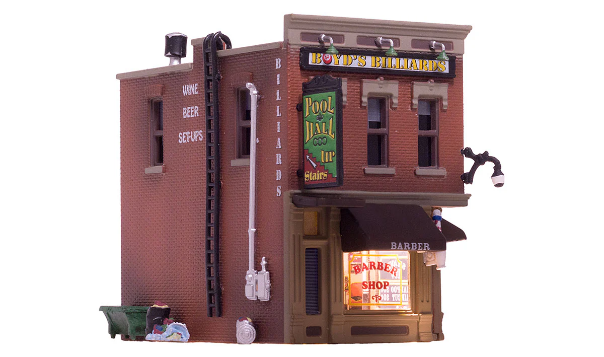 Woodland Scenics WDS4923 Corner Emporium Building Built-&-Ready N Scale - Image 4