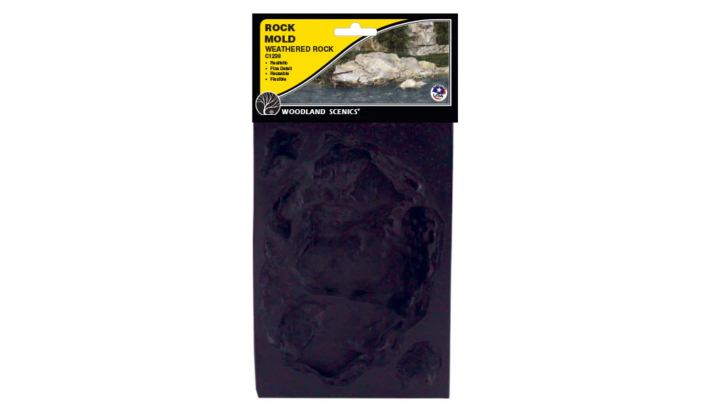 Woodland Scenics WDS1238 Rock Mold Weathered Rock - Image 2