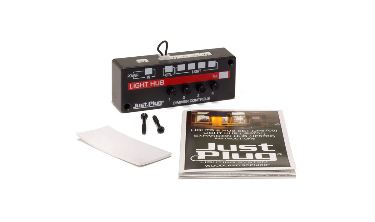 Woodland Scenics JP5701 WDSJP5701 Just Plug Light Hub - Image 2
