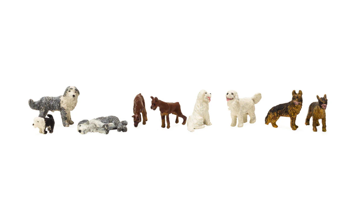 Woodland Scenics WDS A1971 WDS1971 Dog Pack - HO Scale NEW