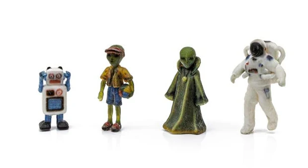 Woodland Scenics WDS A2870 WDS2870 Sci-Fi Figures N Scale NEW