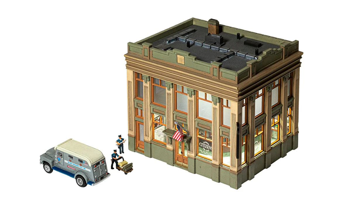 Woodland Scenics WDS BR5033 WDS5033 Citizens Savings and Loan - HO Scale NEW - Image 5